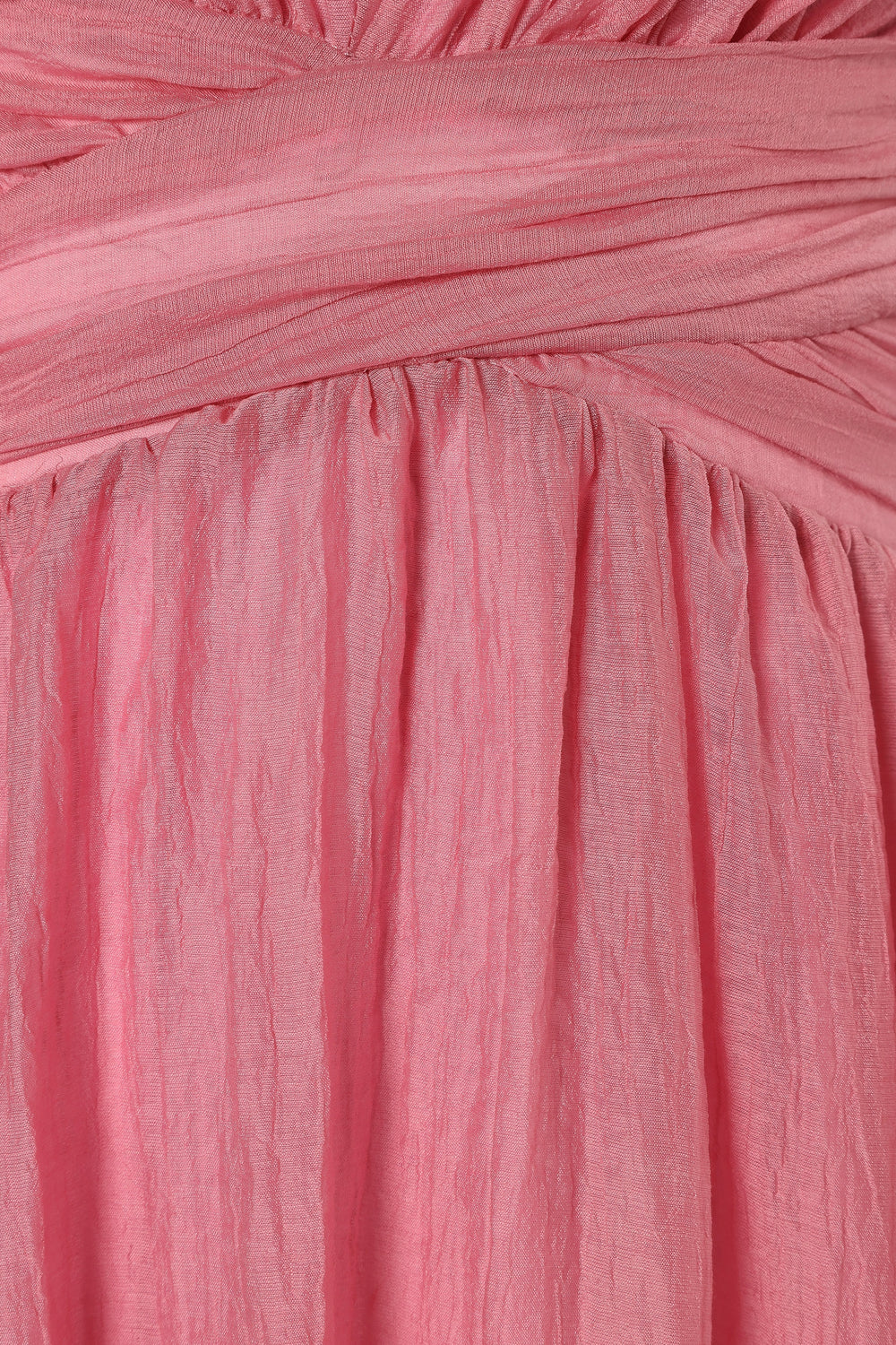 Blake Frill Shoulder Maxi Dress - Pink - Petal & Pup