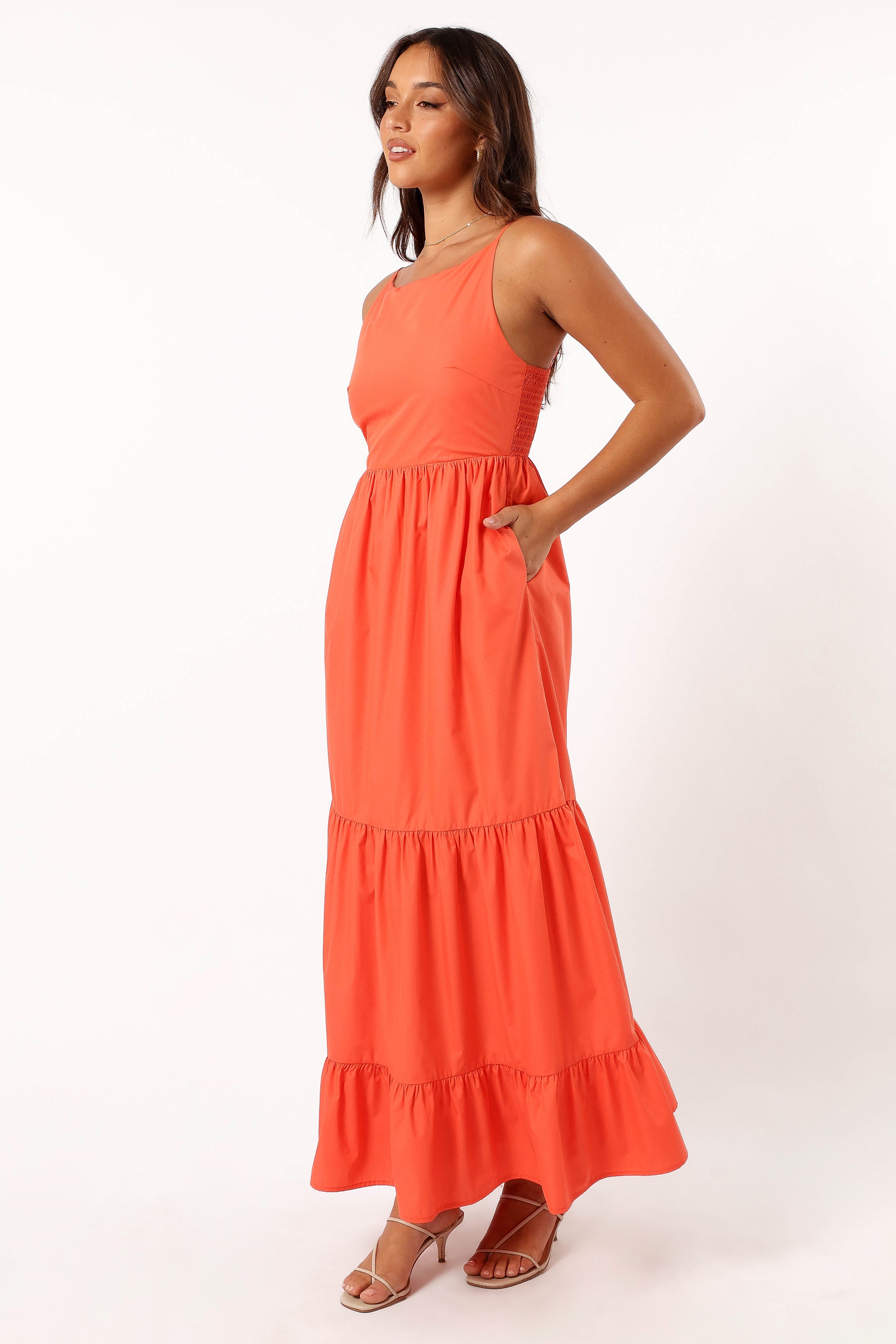 DRESSES @Blakely Maxi Dress - Orange
