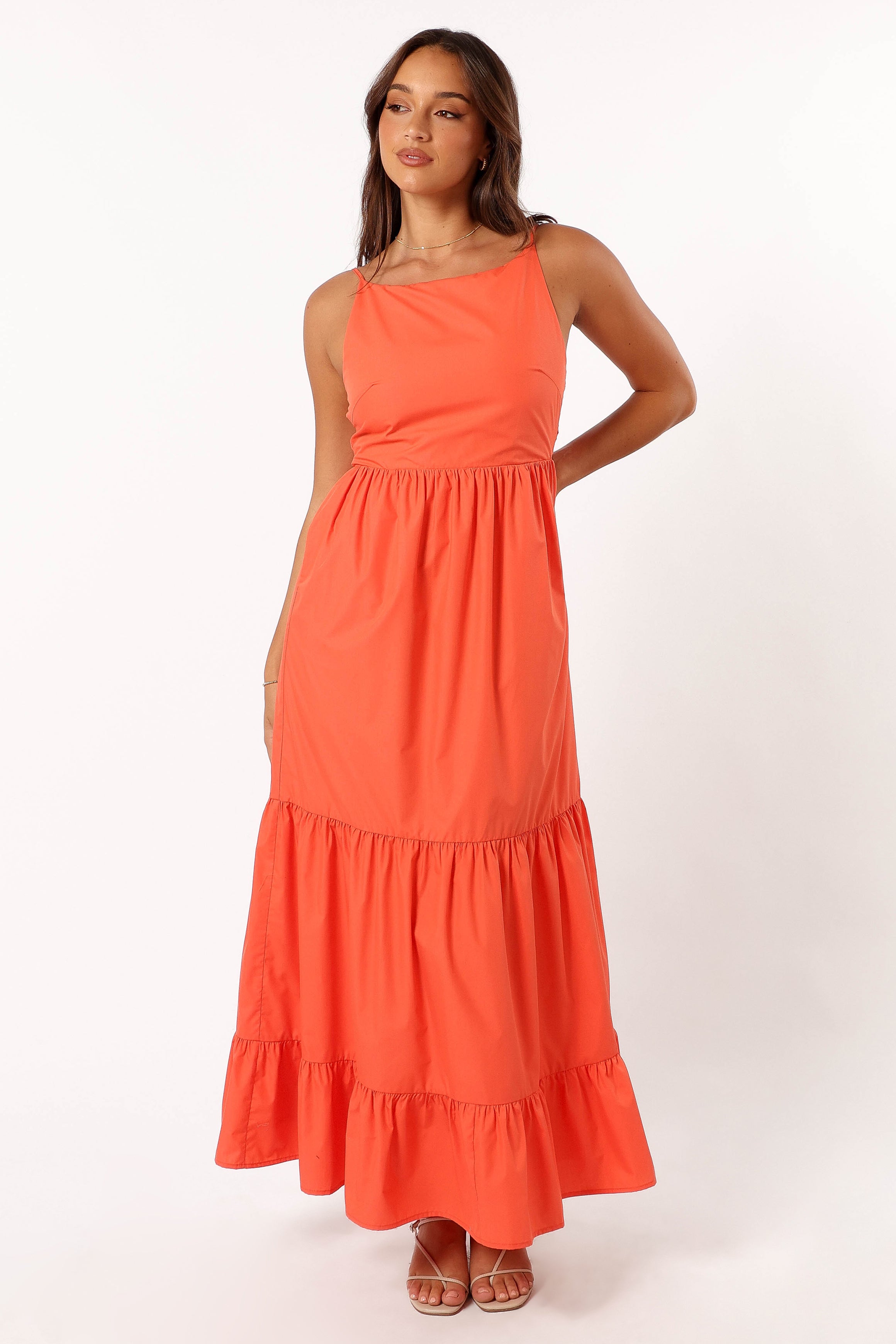 DRESSES @Blakely Maxi Dress - Orange