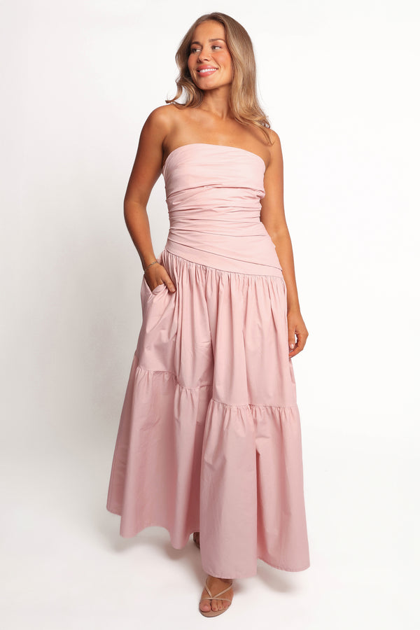 DRESSES Blanche Strapless Maxi Dress - Orchid
