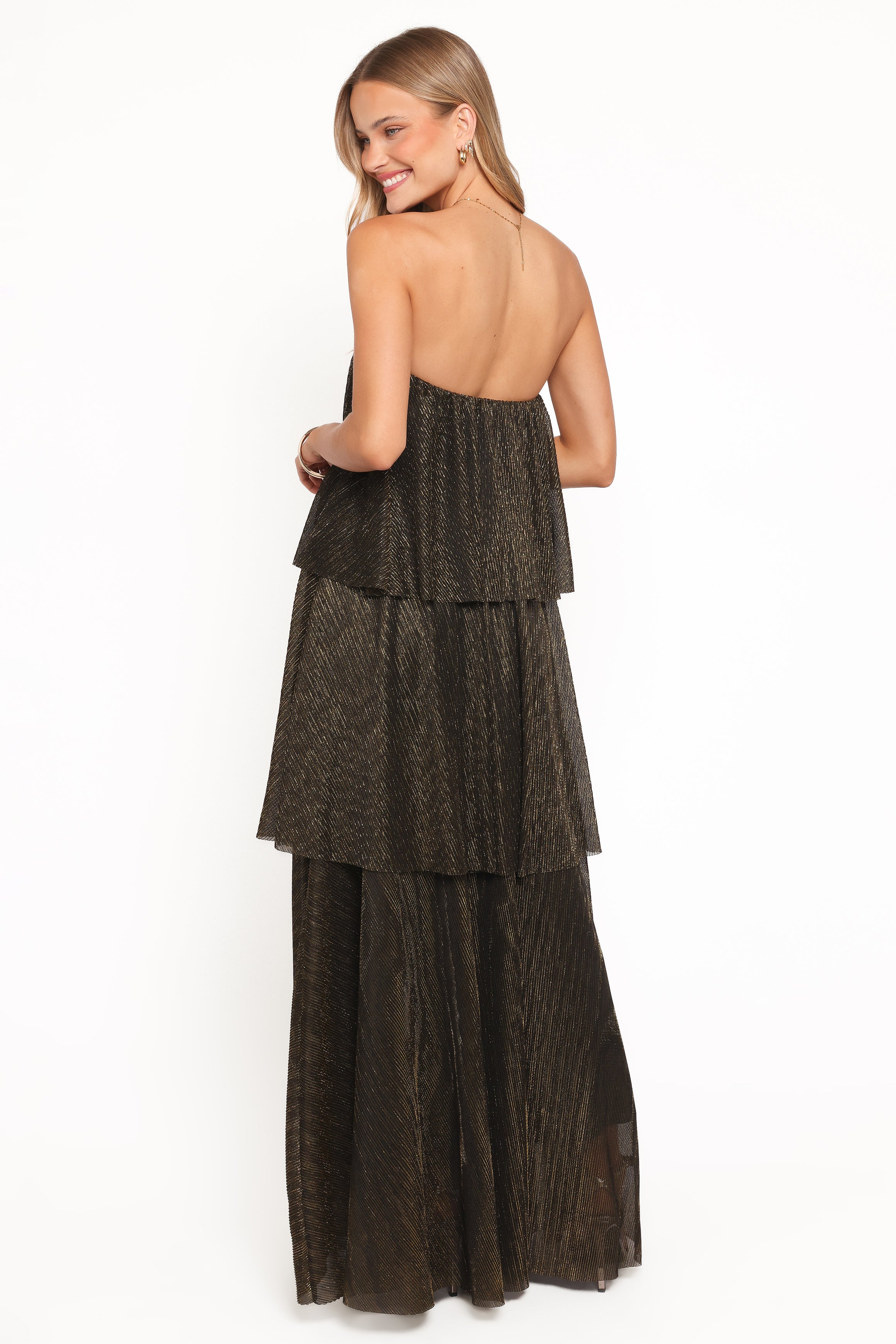 DRESSES Bloom Strapless Maxi Dress - Black