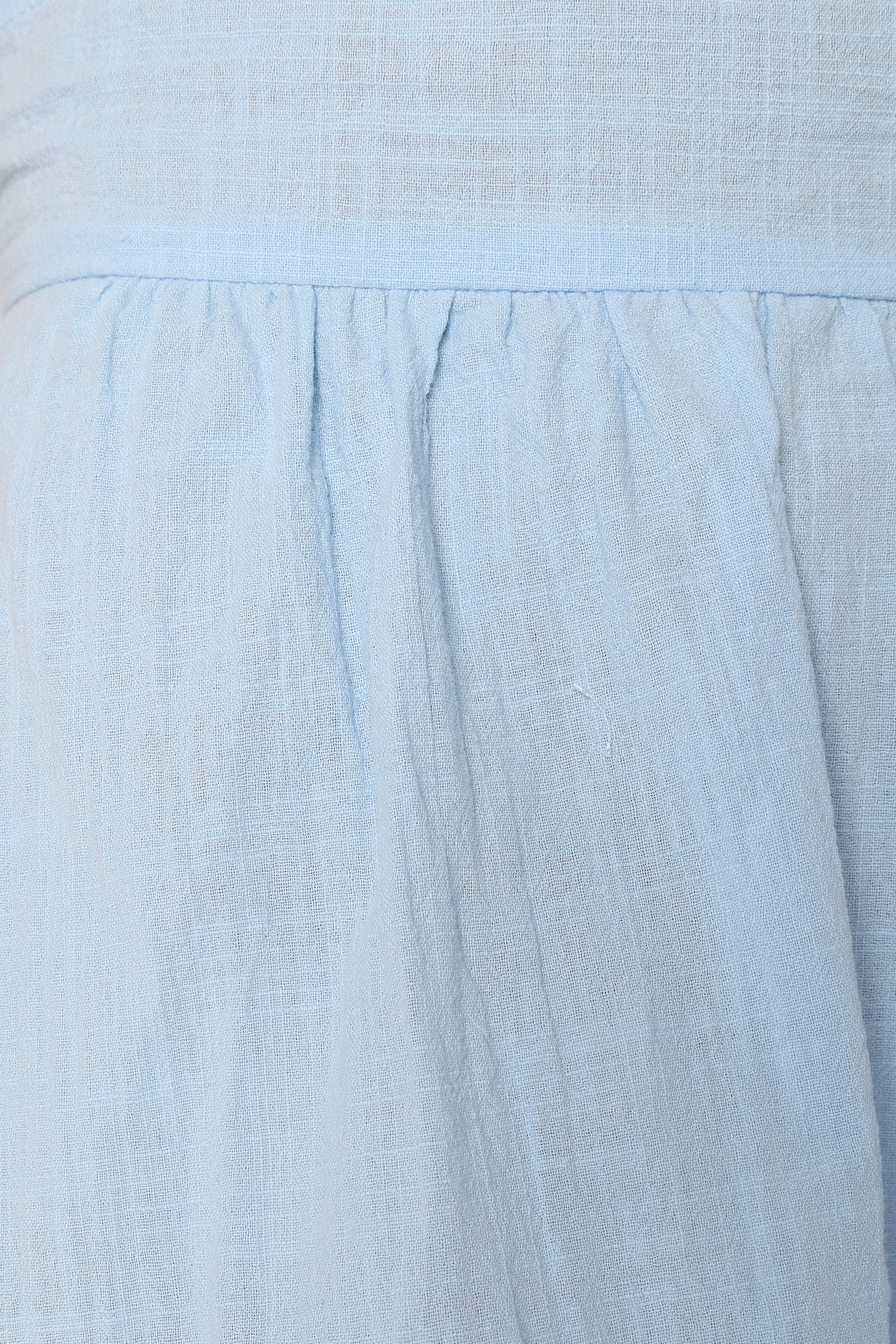 DRESSES @Boat Mini Dress - Blue