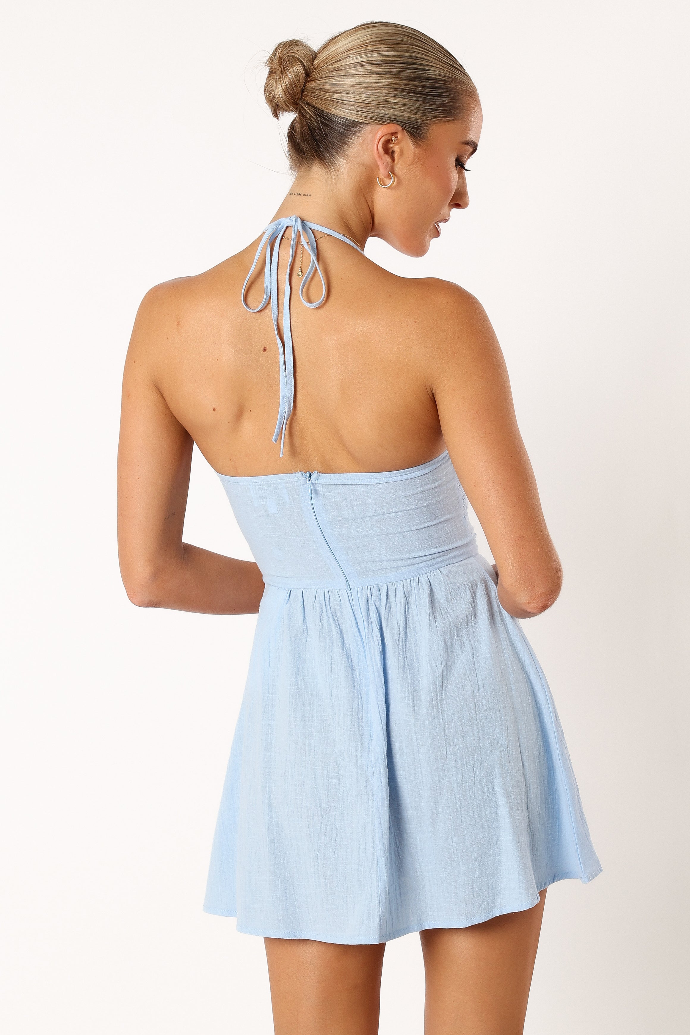 DRESSES @Boat Mini Dress - Blue