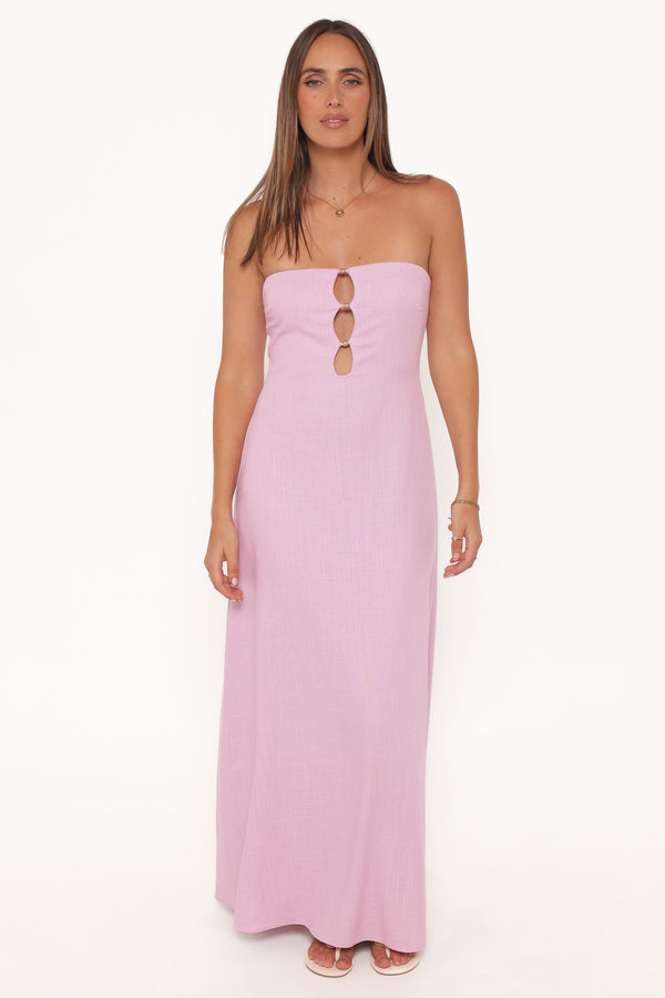 DRESSES Bolton Strapless Maxi Dress - Lavender