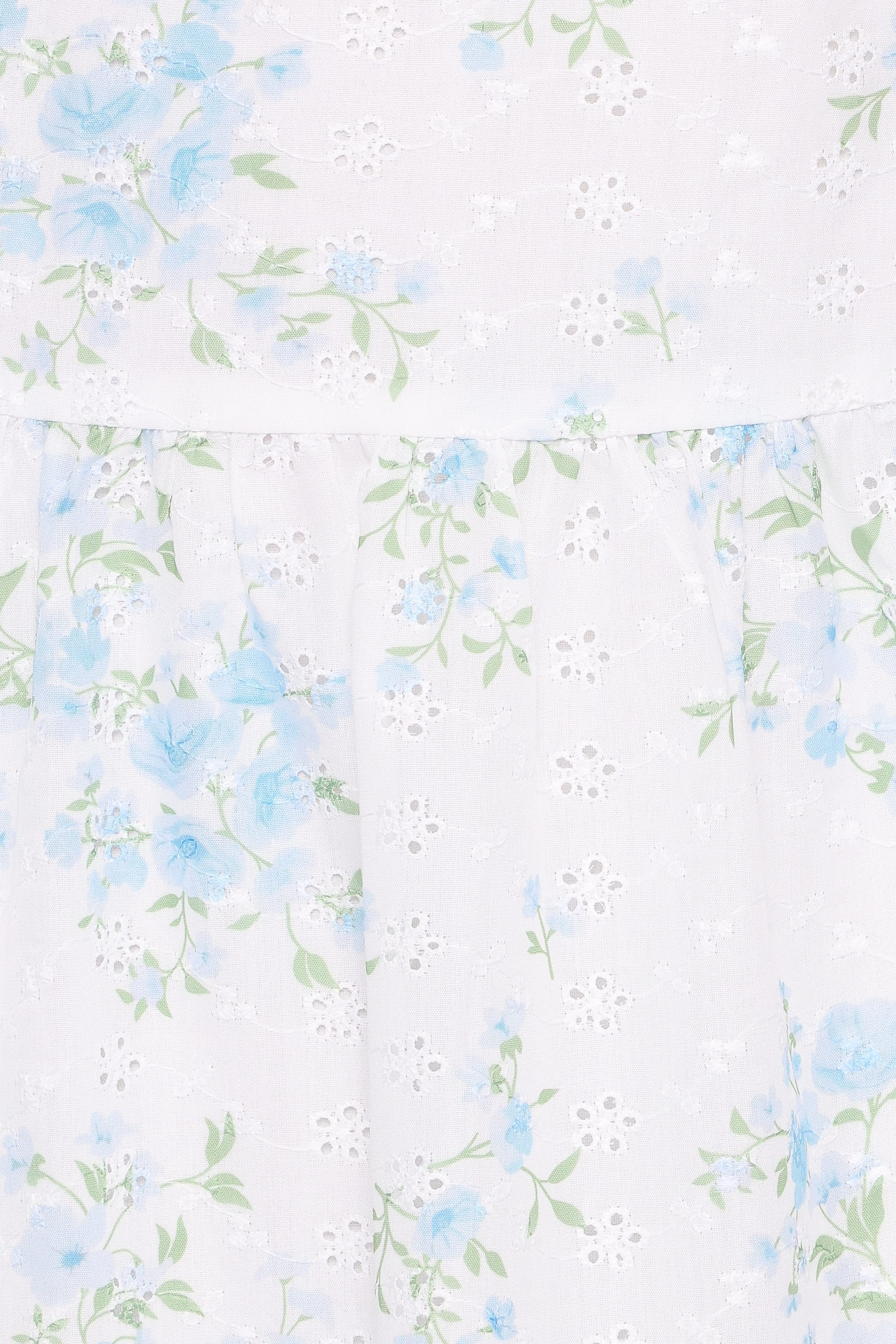 DRESSES Botanique Midi Dress - Blue Floral