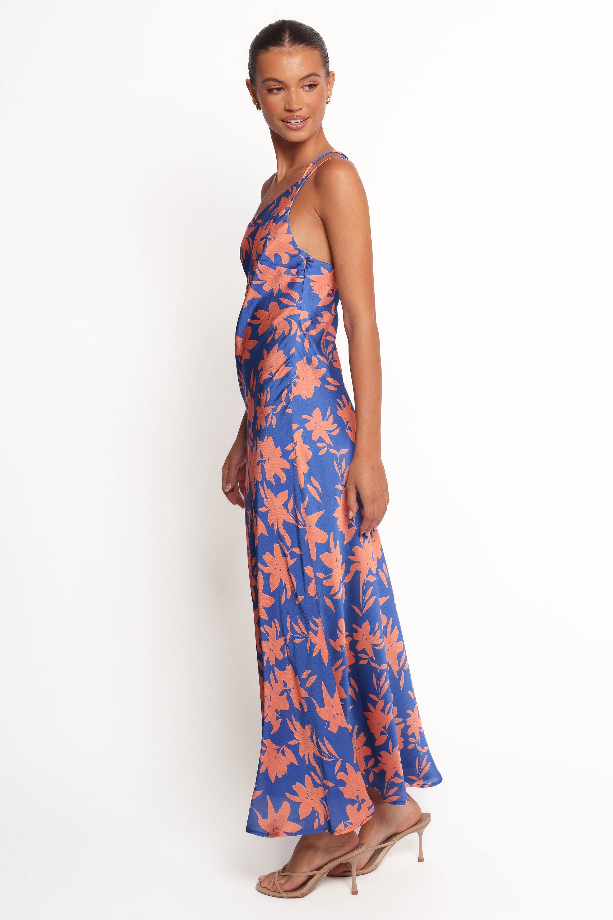 DRESSES Bottie Maxi Dress - Blue/Orange Floral