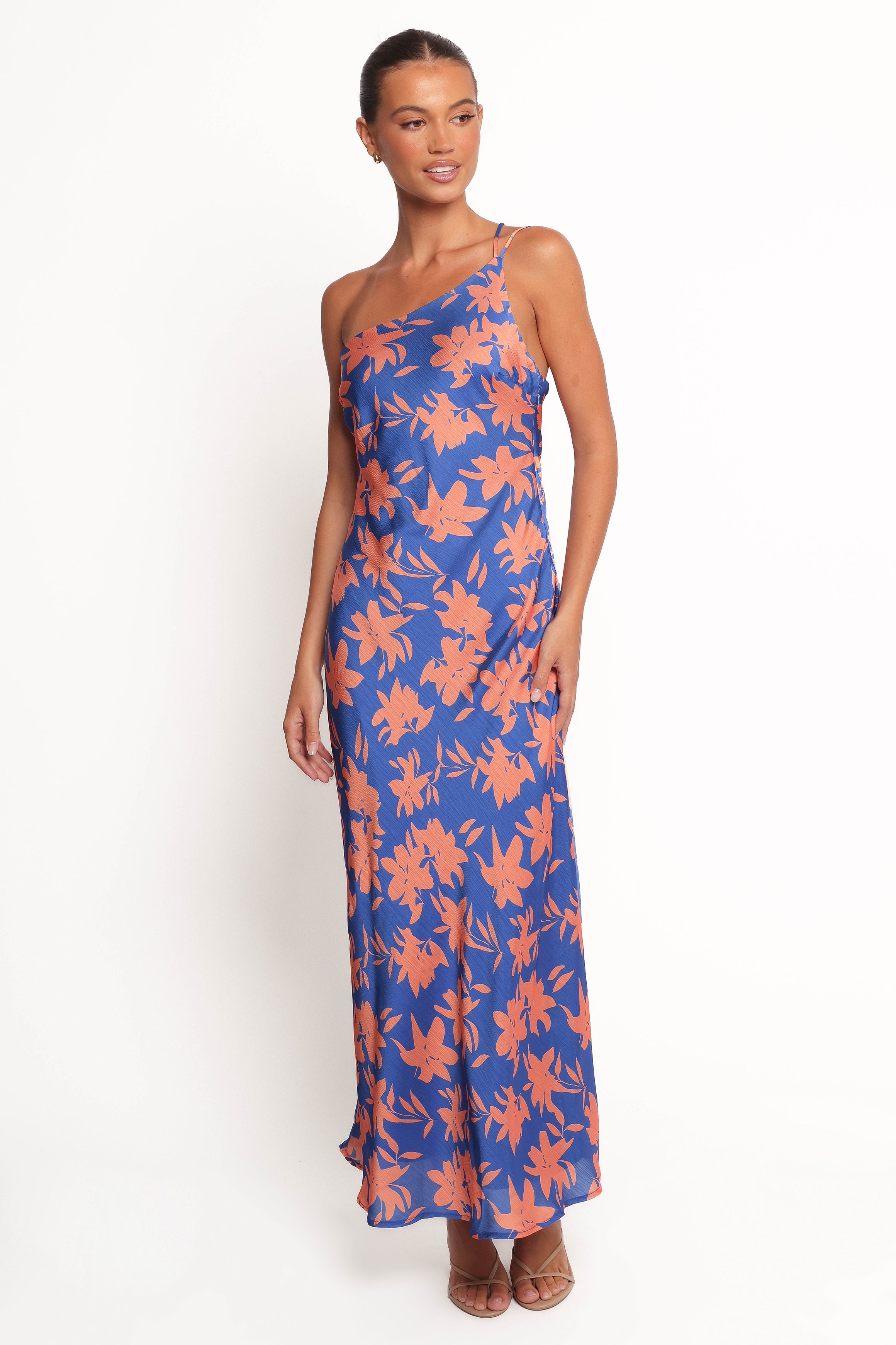 DRESSES Bottie Maxi Dress - Blue/Orange Floral