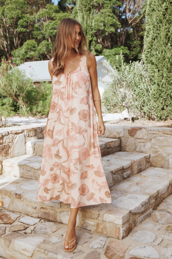 DRESSES Bowman Maxi Dress - Pink Floral