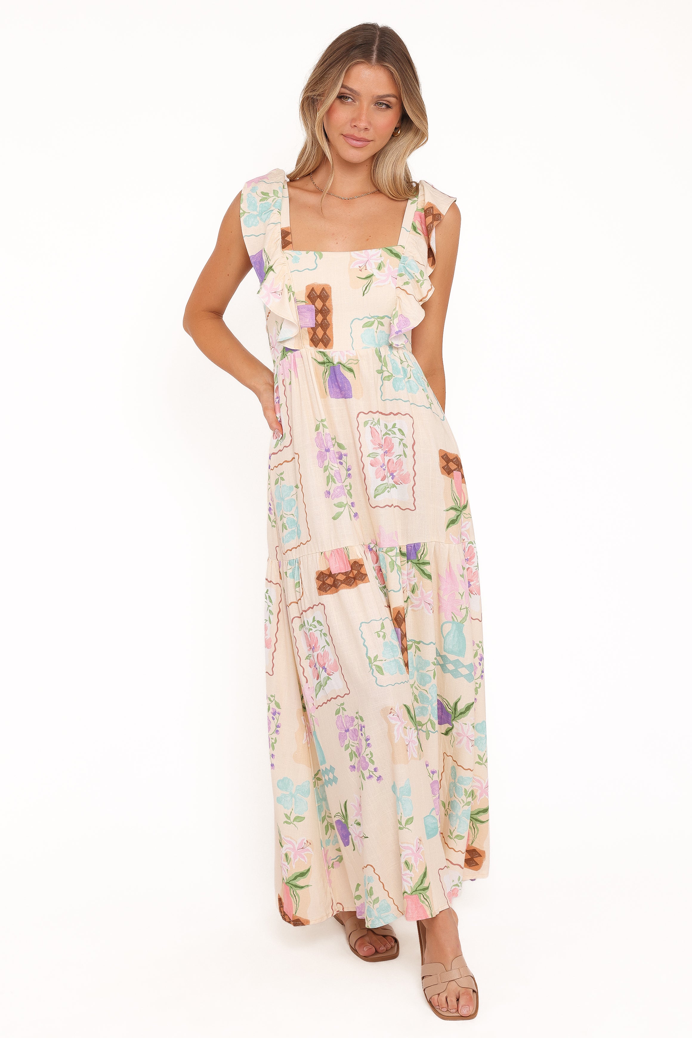 DRESSES Brandi Maxi Dress - Lilac Floral
