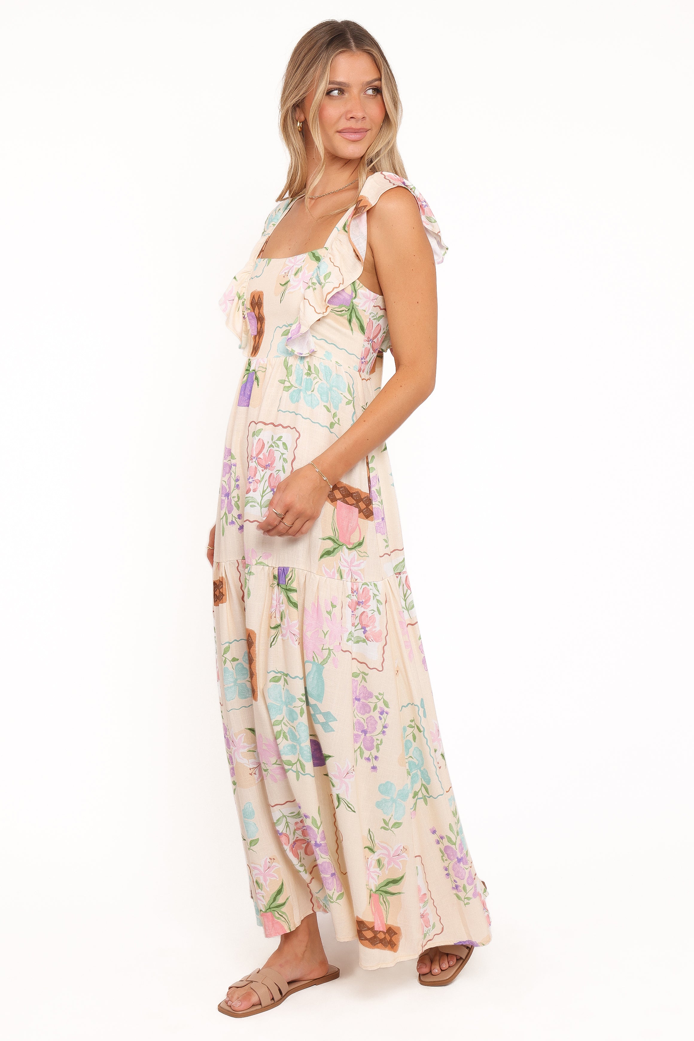 DRESSES Brandi Maxi Dress - Lilac Floral