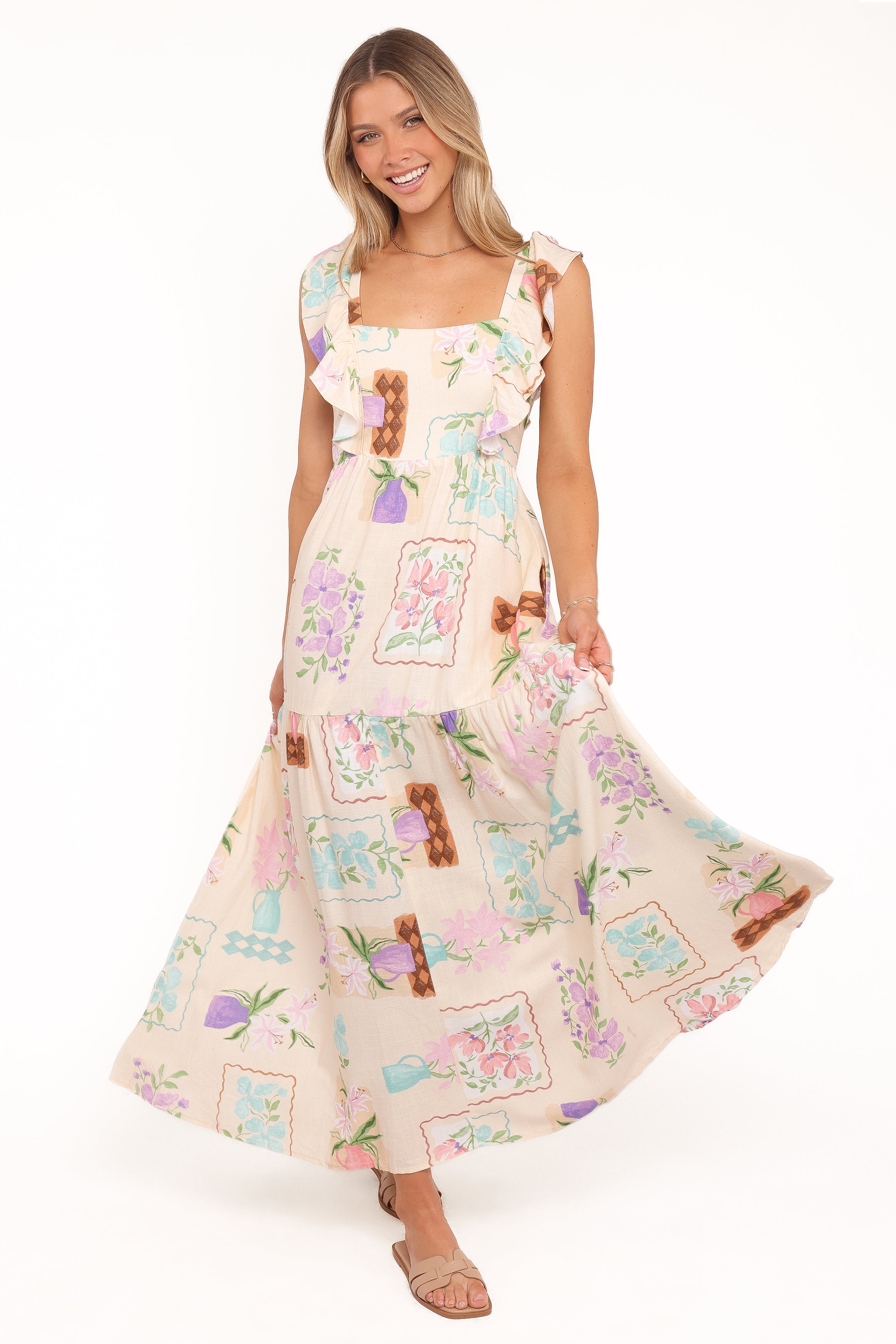 DRESSES Brandi Maxi Dress - Lilac Floral