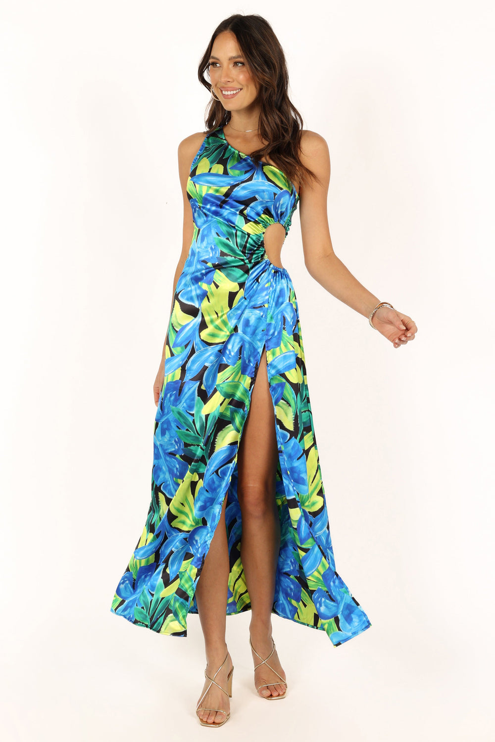 DRESSES @Brazilio Dress - Blue Floral