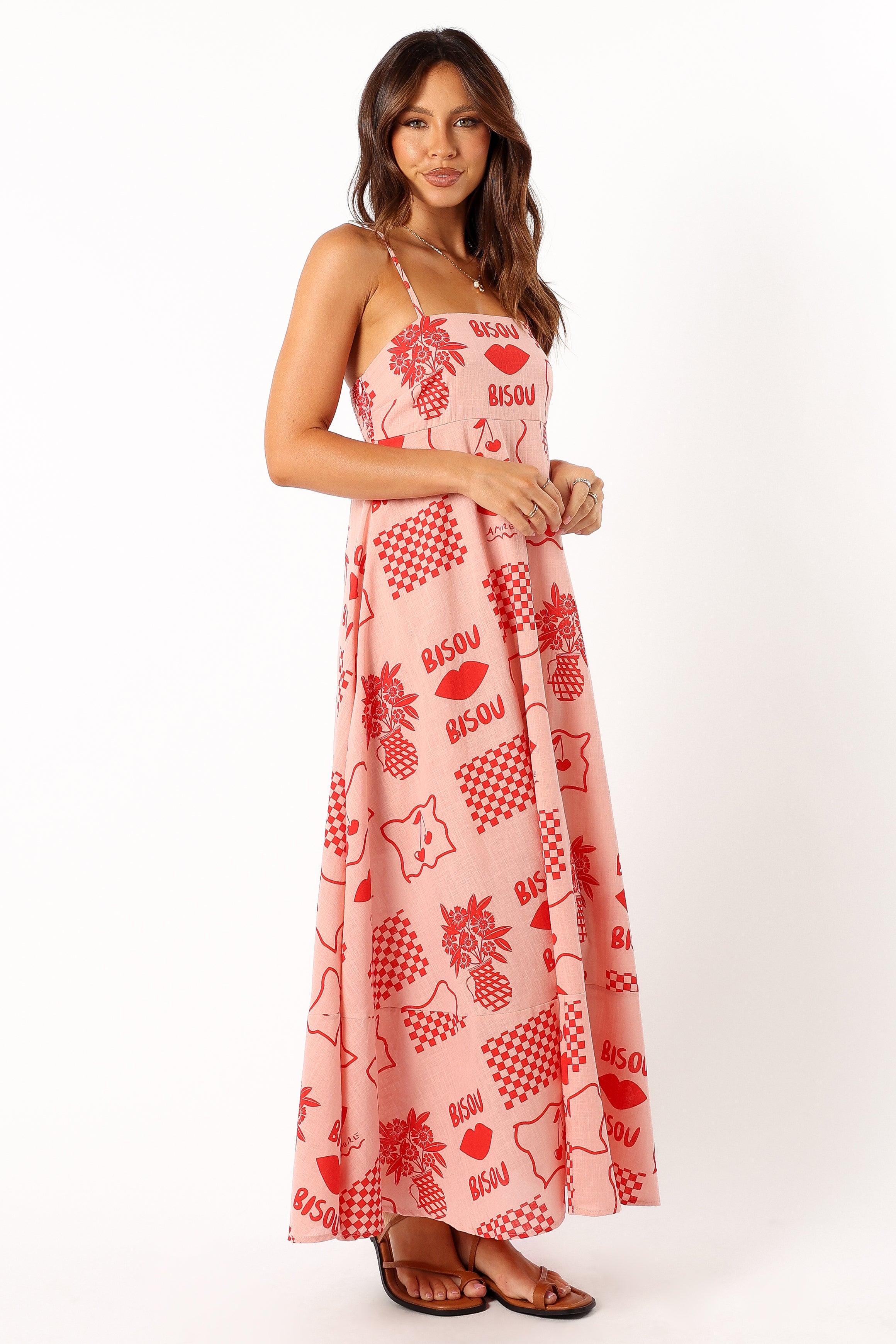 DRESSES @Brea Maxi Dress - Bisou Print