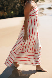 DRESSES Brea Maxi Dress - Cream Stripe