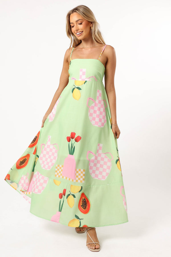 DRESSES Brea Maxi Dress - Green Papaya