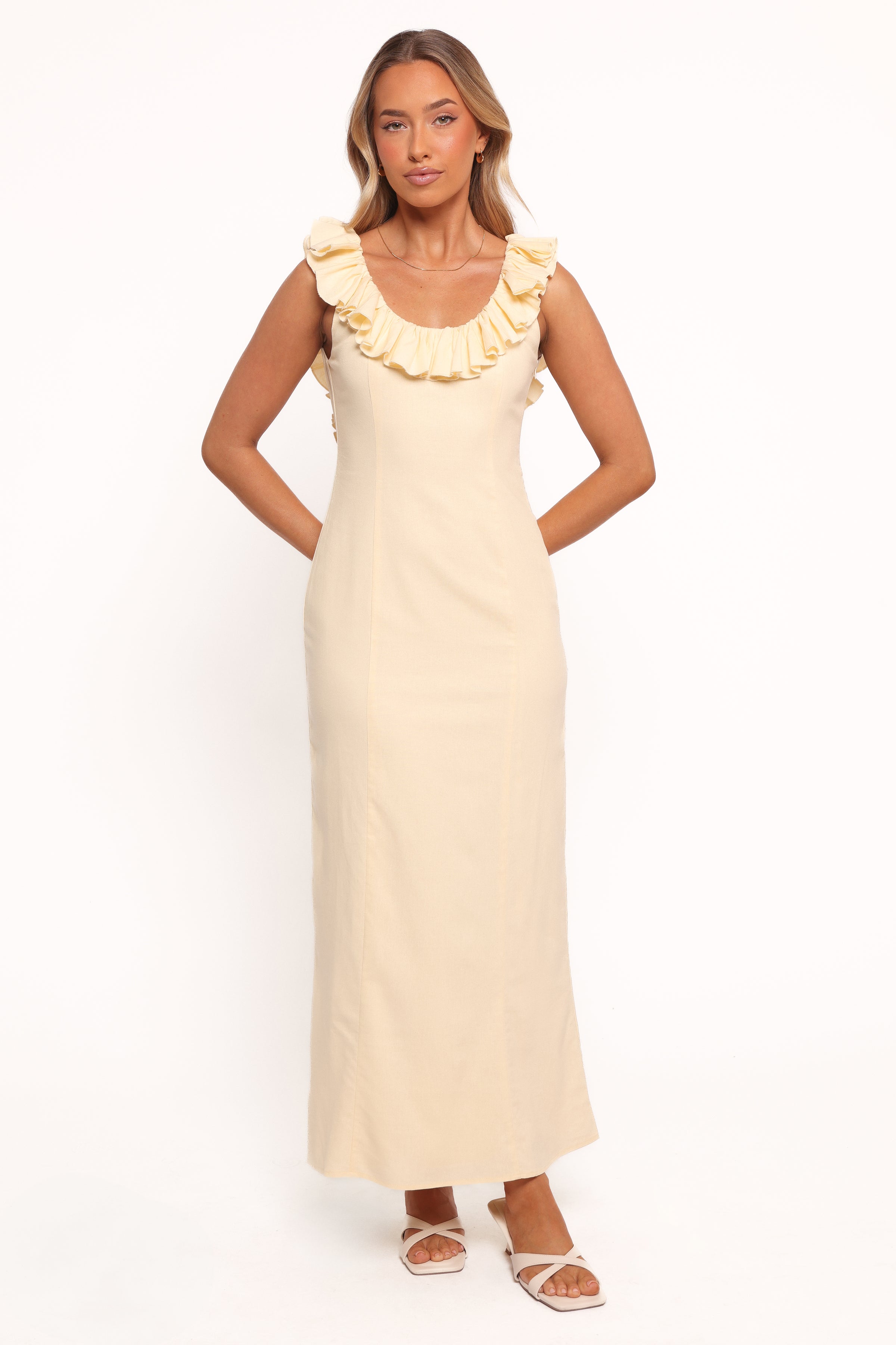 DRESSES Brienne Maxi Dress - Butter Yellow