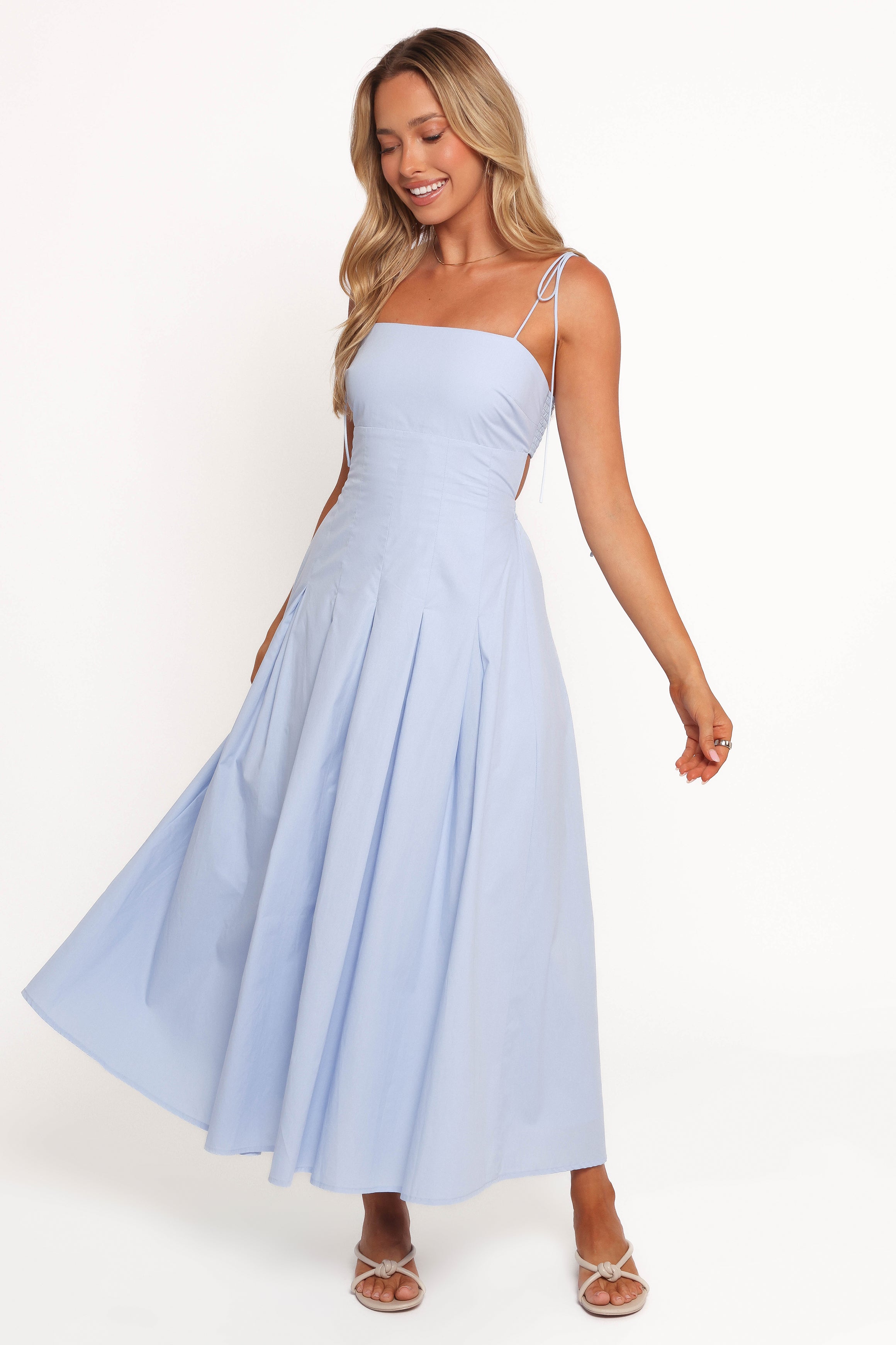 DRESSES Briony Midi Dress - Blue