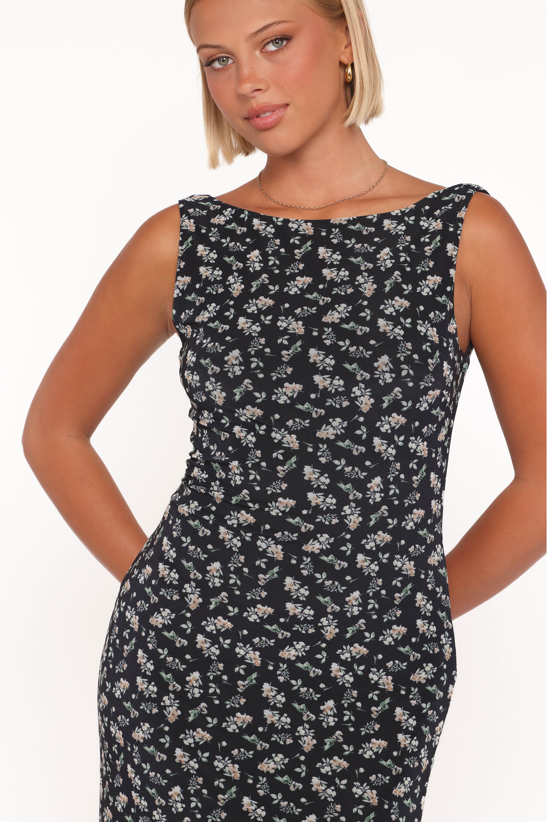 DRESSES Brissa Maxi Dress - Black Floral