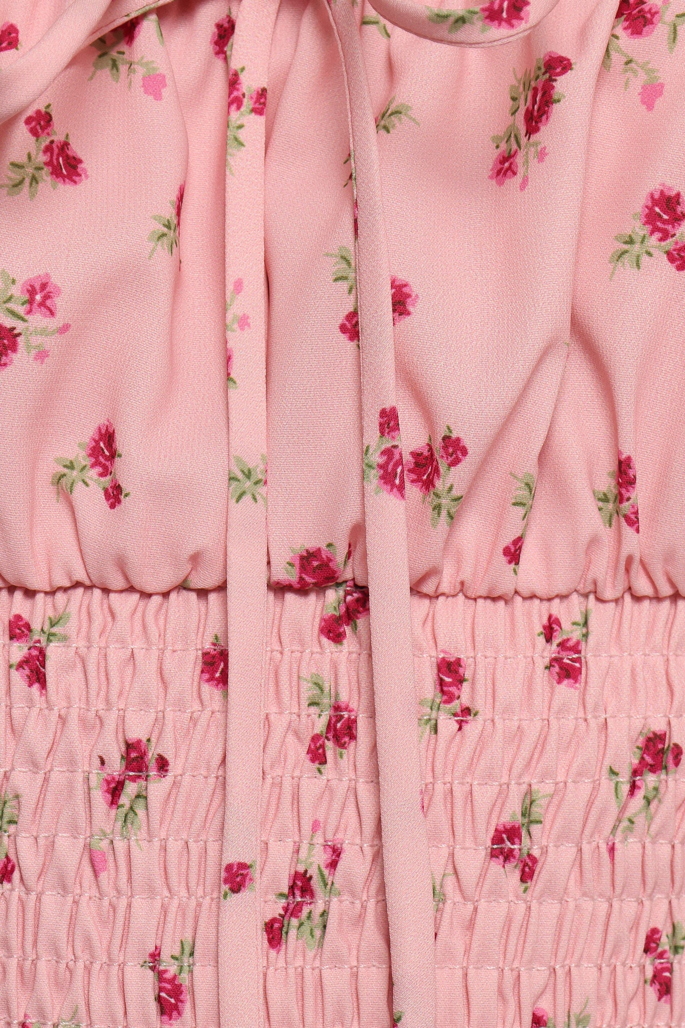 DRESSES Bronte Midi Dress - Pink Floral