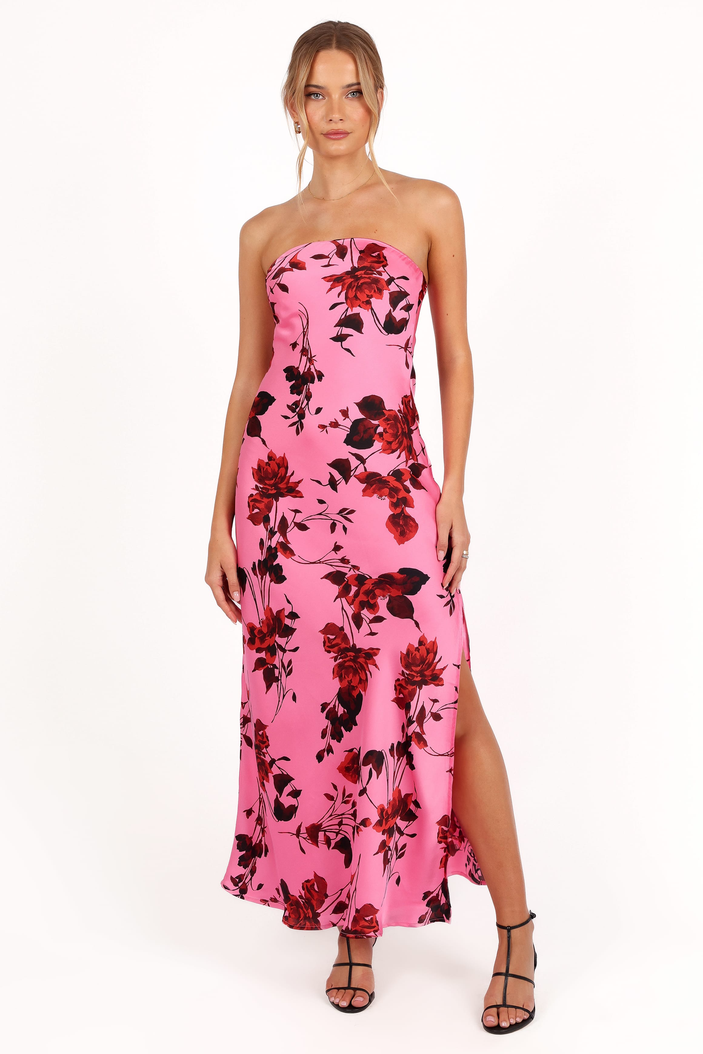 DRESSES Bryden Maxi Strapless Dress - Rose/Pink