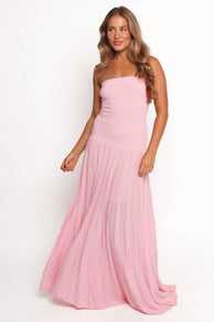 DRESSES Cadenza Strapless Maxi Dress - Pink