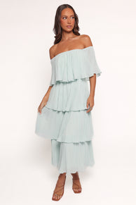 DRESSES Caecilia Strapless Maxi Dress - Mint