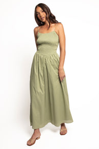 DRESSES Cagnes Maxi Dress - Olive