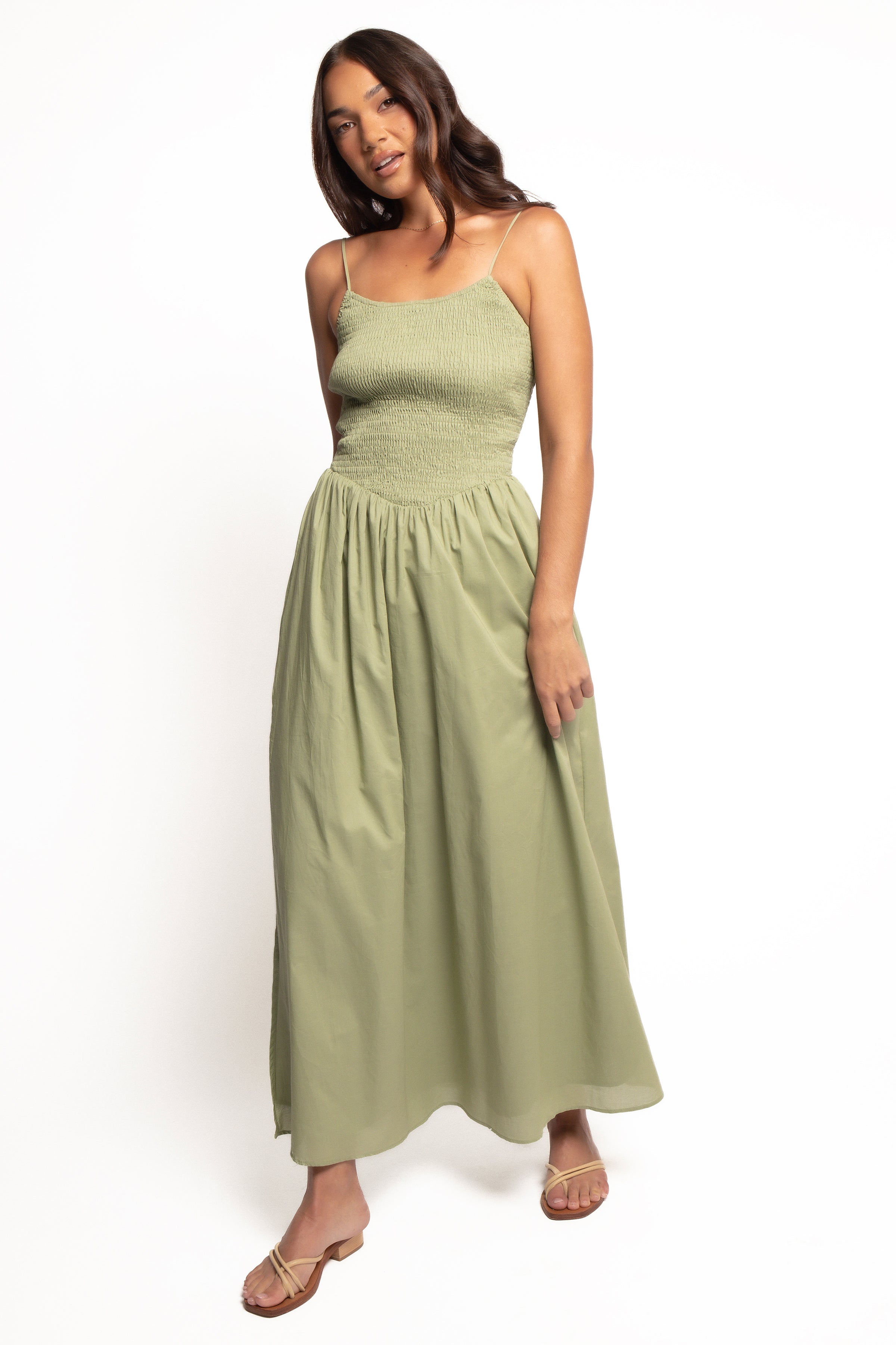 DRESSES Cagnes Maxi Dress - Olive