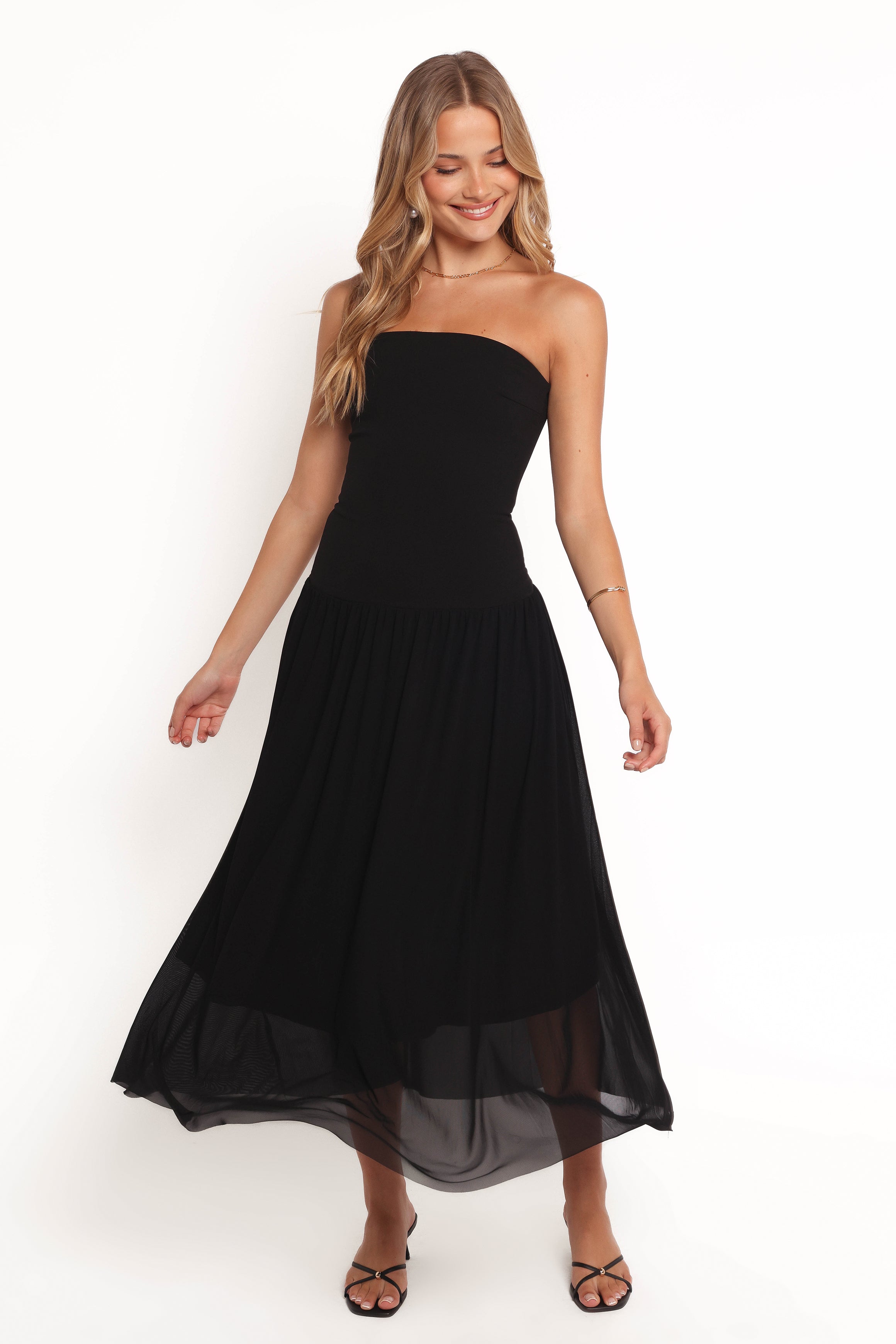 DRESSES Caitie Midi Dress - Black