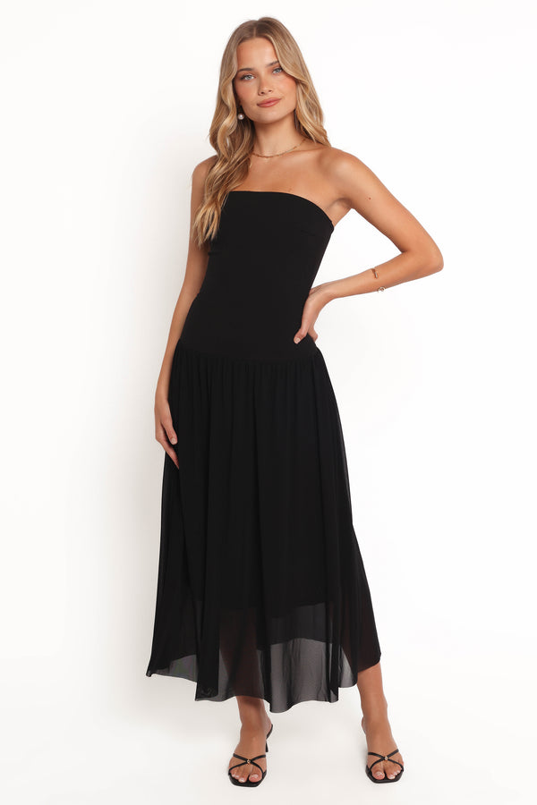 DRESSES Caitie Midi Dress - Black