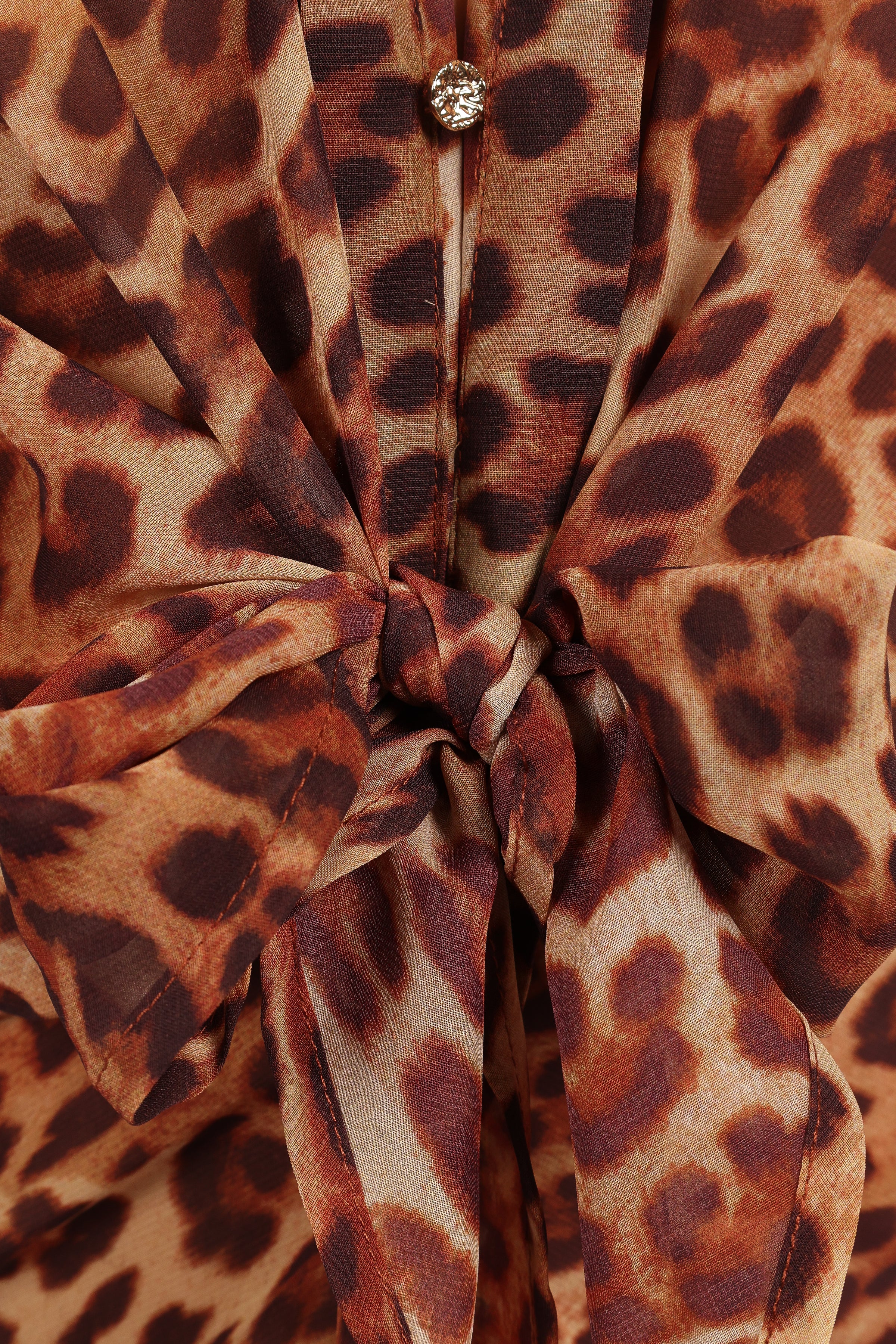 DRESSES Calista Shirt Dress - Leopard