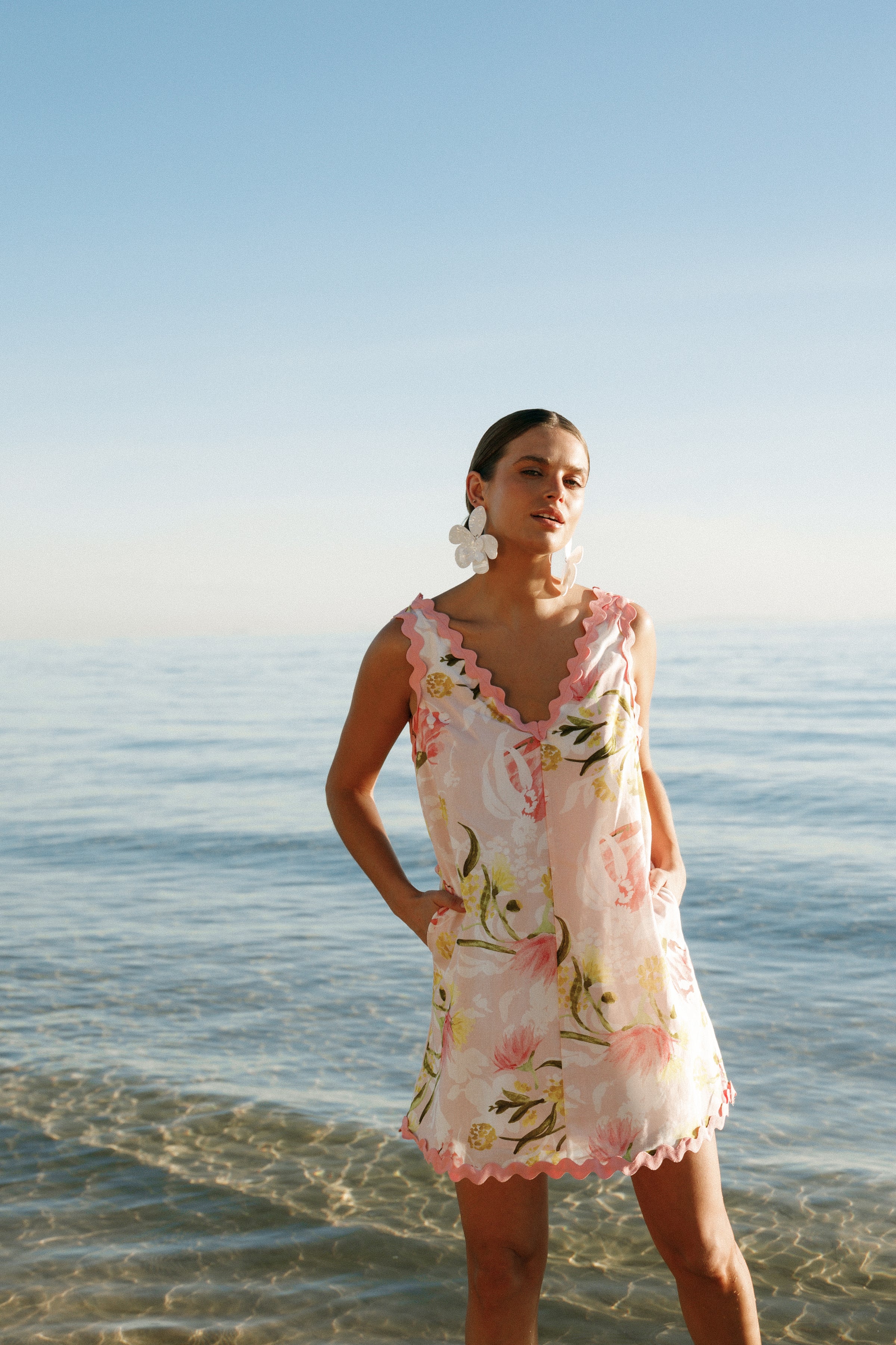 DRESSES Calliope Mini Dress - Acacia Blossom