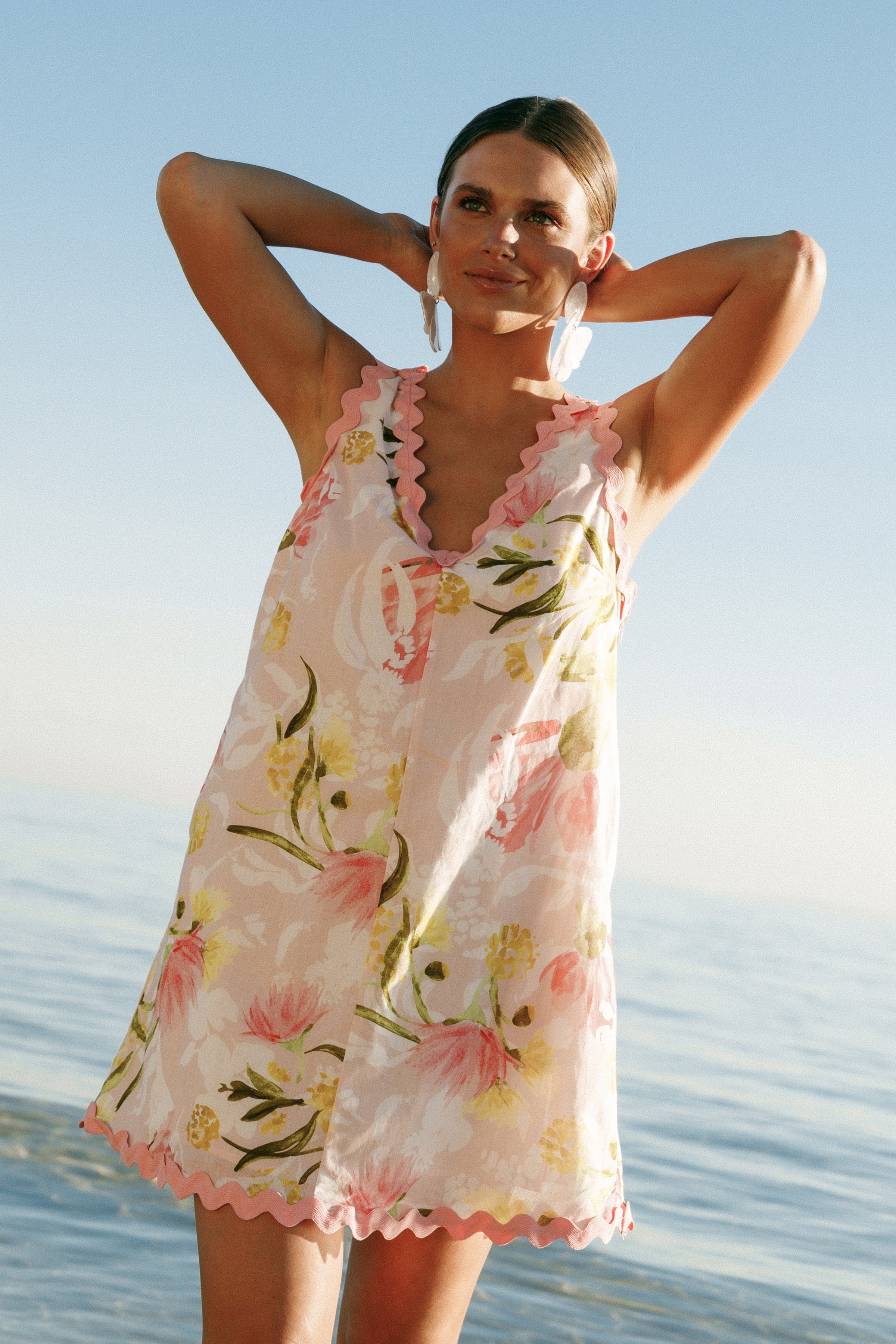 DRESSES Calliope Mini Dress - Acacia Blossom