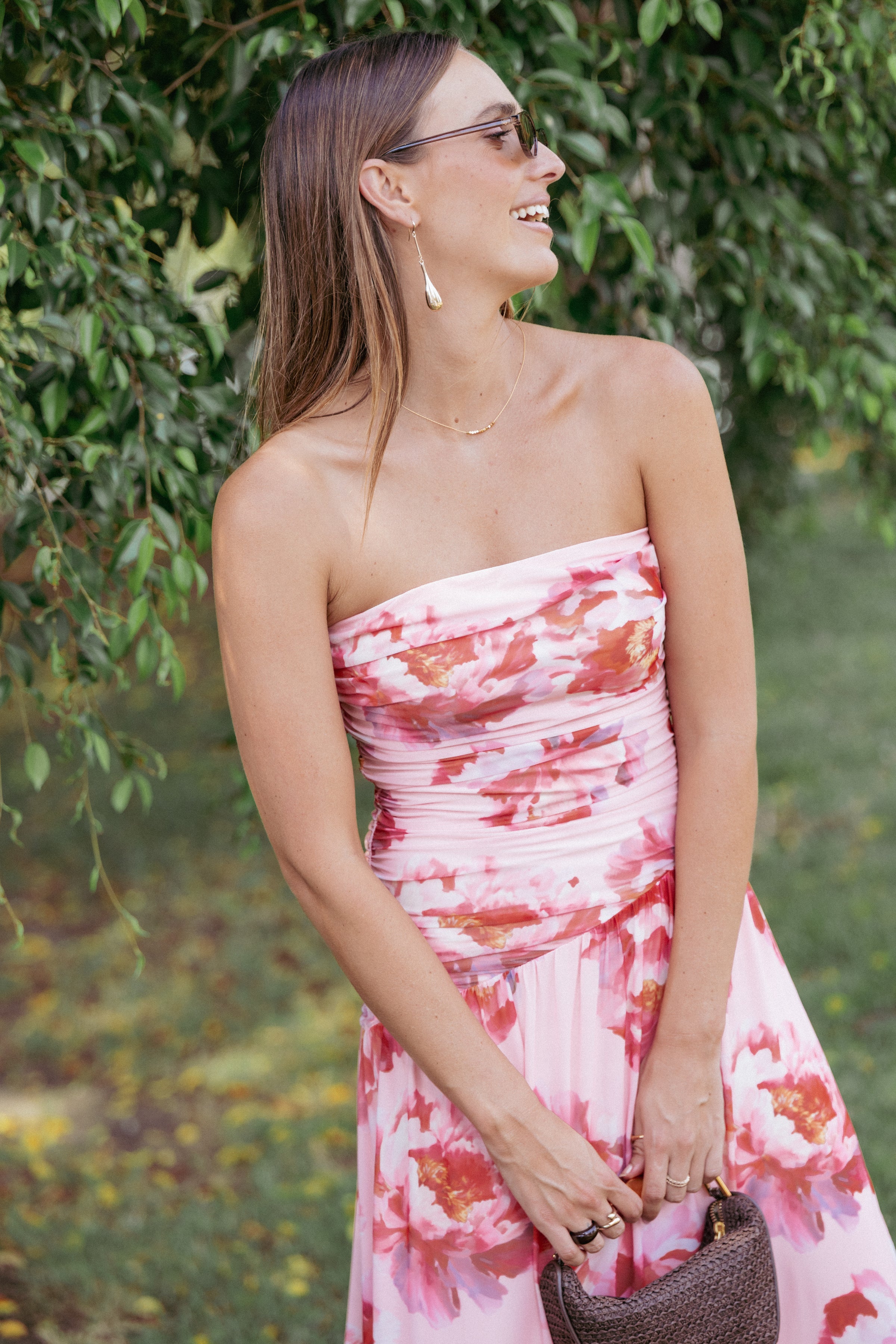 DRESSES Calypso Maxi Dress - Pink Peony