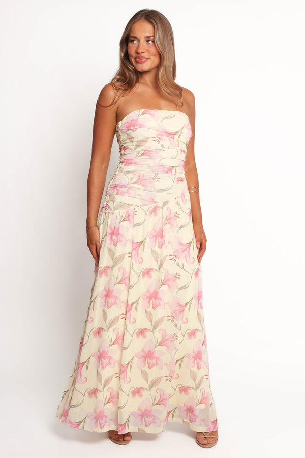 DRESSES Calypso Maxi Dress - Yellow Floral
