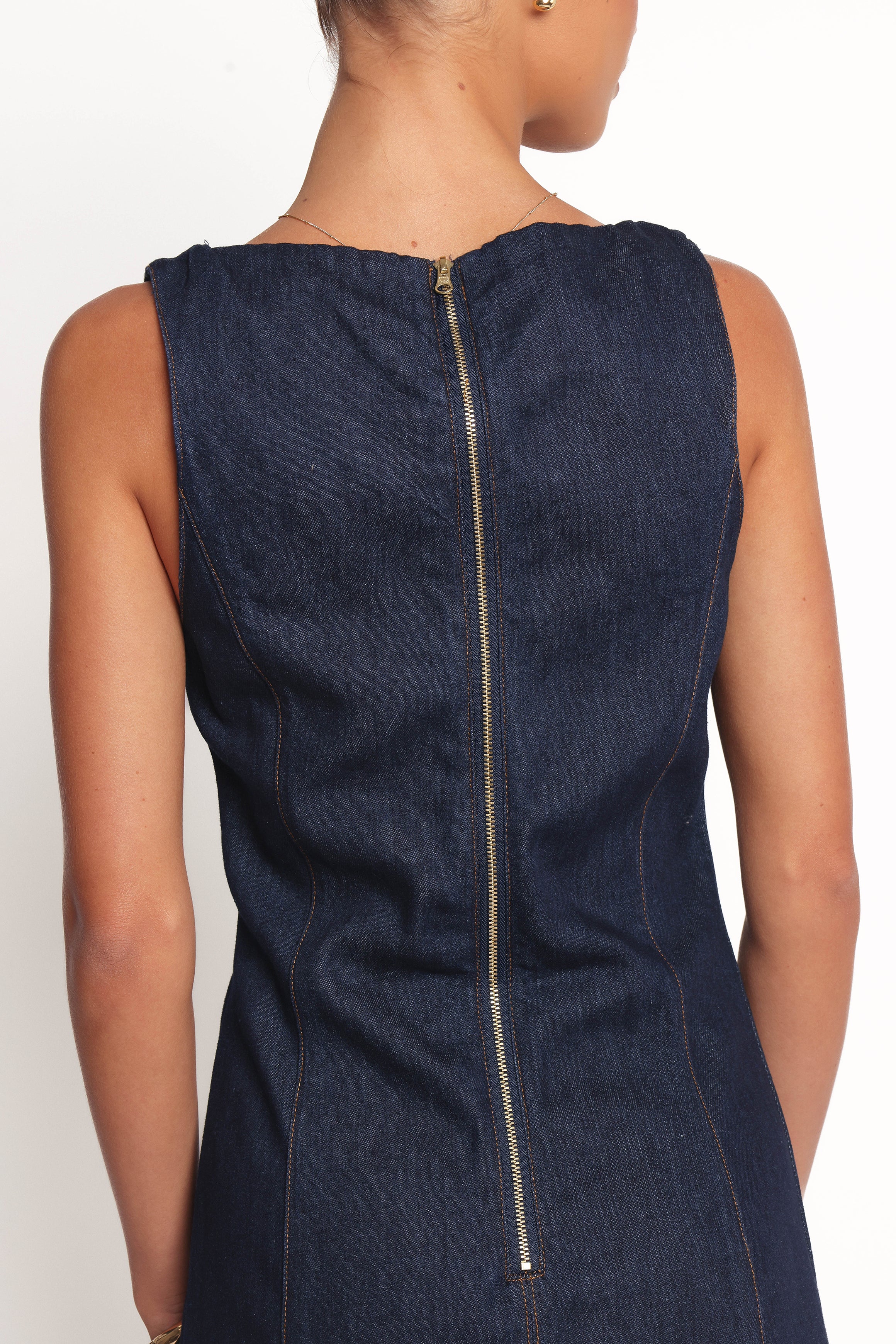 DRESSES Calyx Mini Dress - Dark Denim