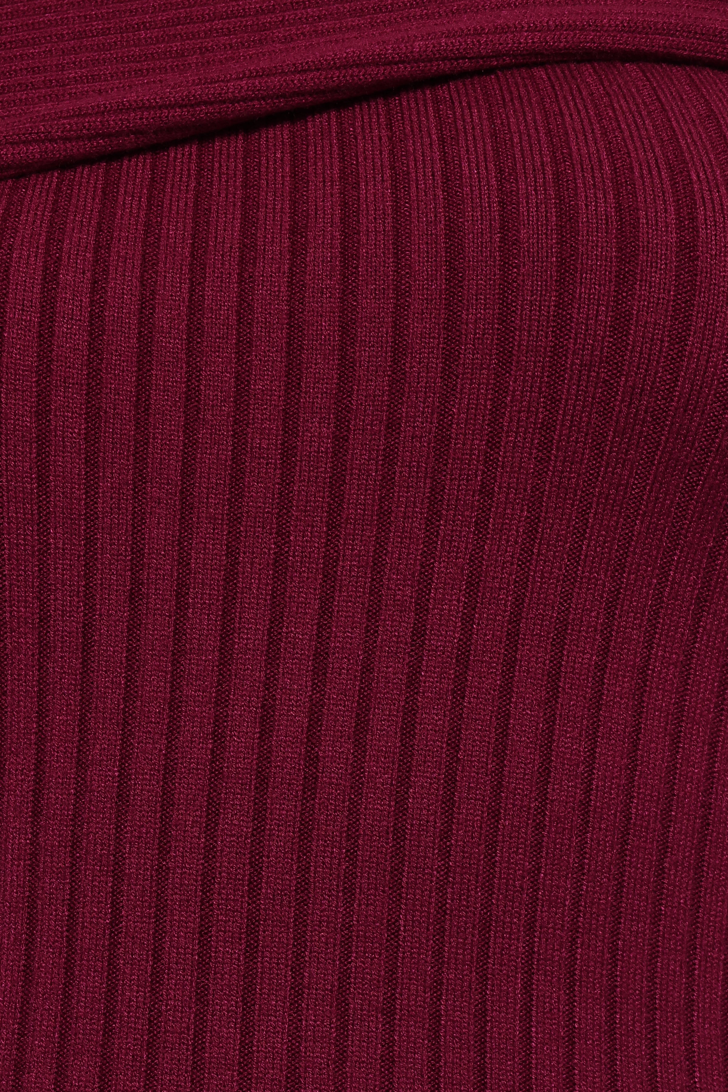 DRESSES Cammie Long Sleeve Midi Dress - Fuchsia