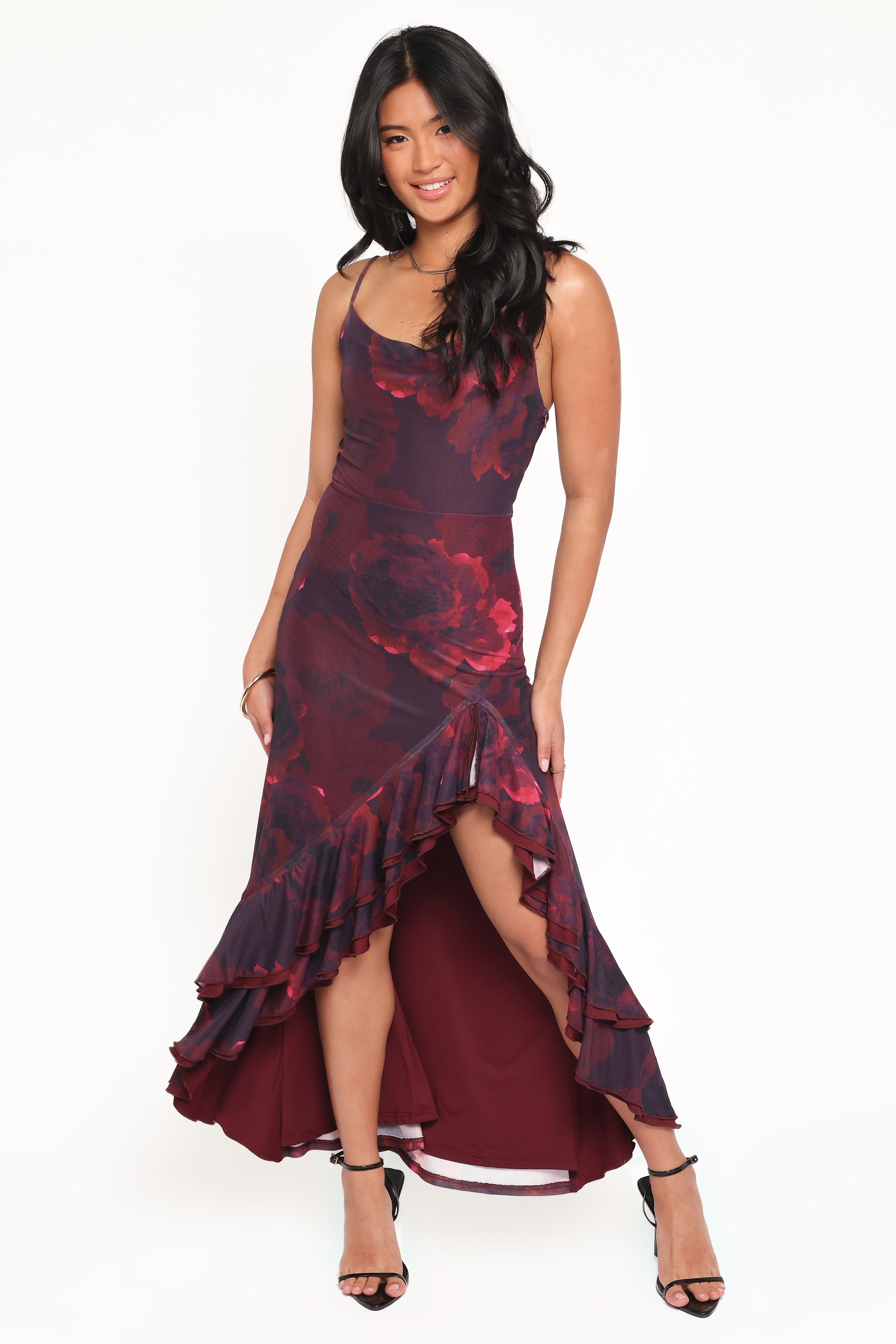 DRESSES Carella Maxi Dress - Red Floral