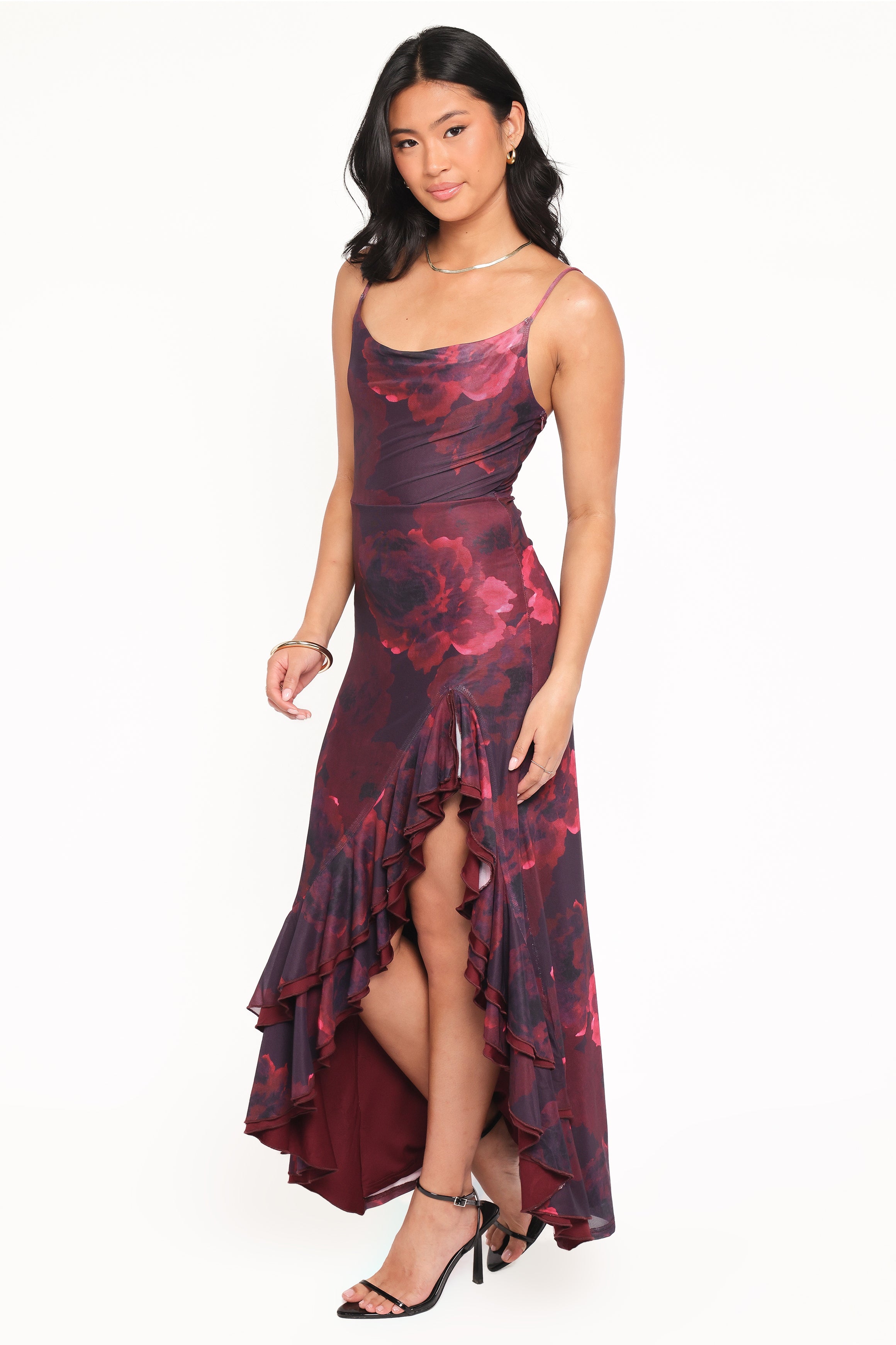 DRESSES Carella Maxi Dress - Red Floral