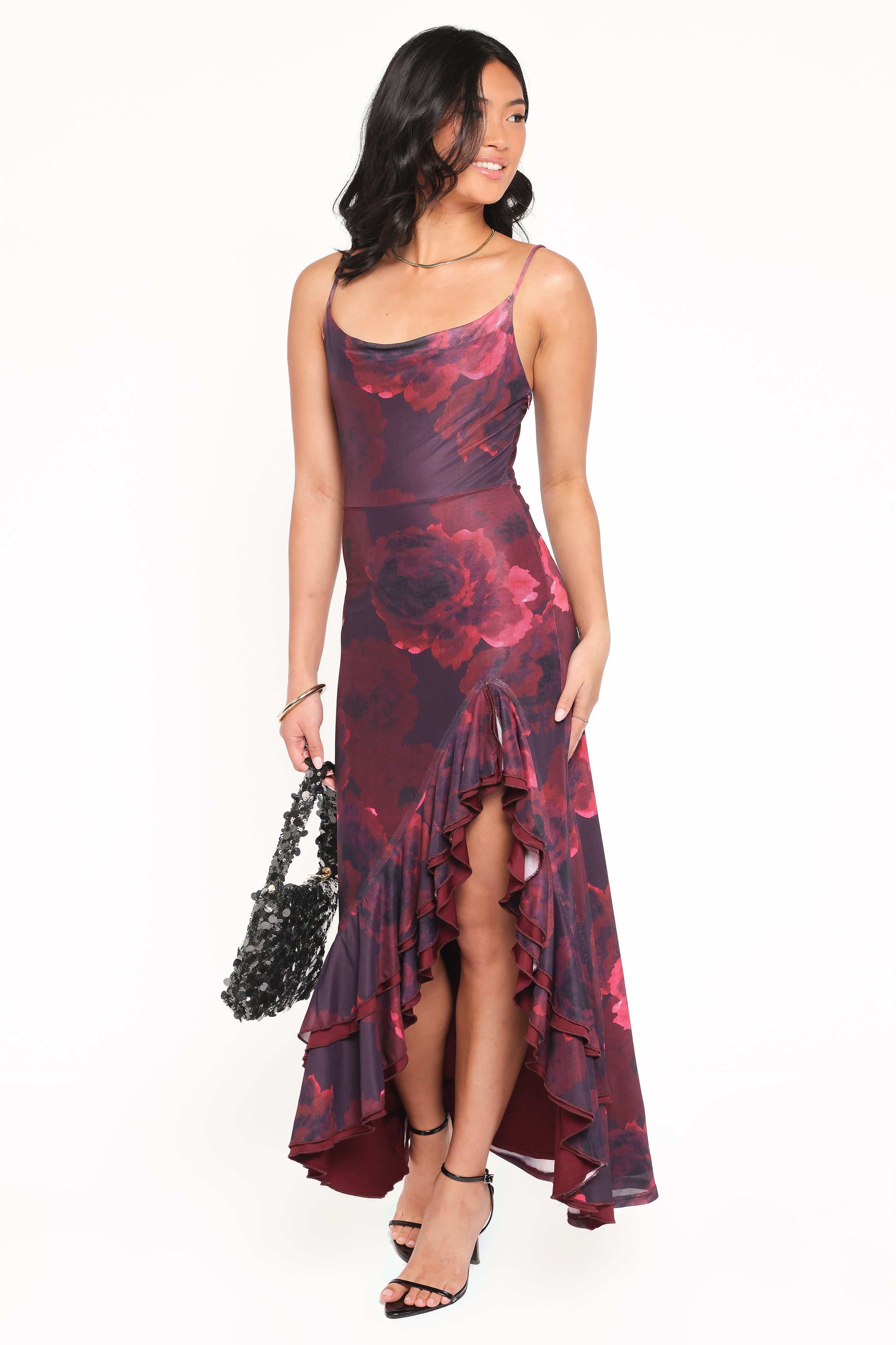 DRESSES Carella Maxi Dress - Red Floral