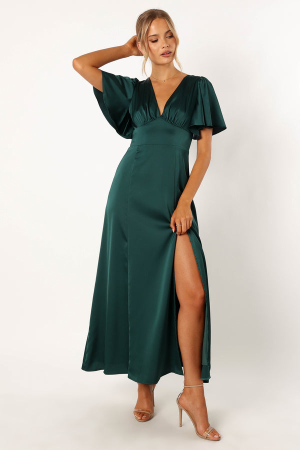 DRESSES Casper Maxi Dress - Hunter Green