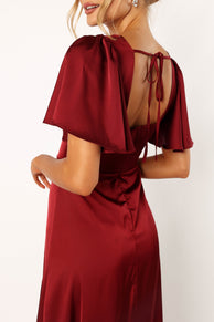 DRESSES @Casper Maxi Dress - Wine