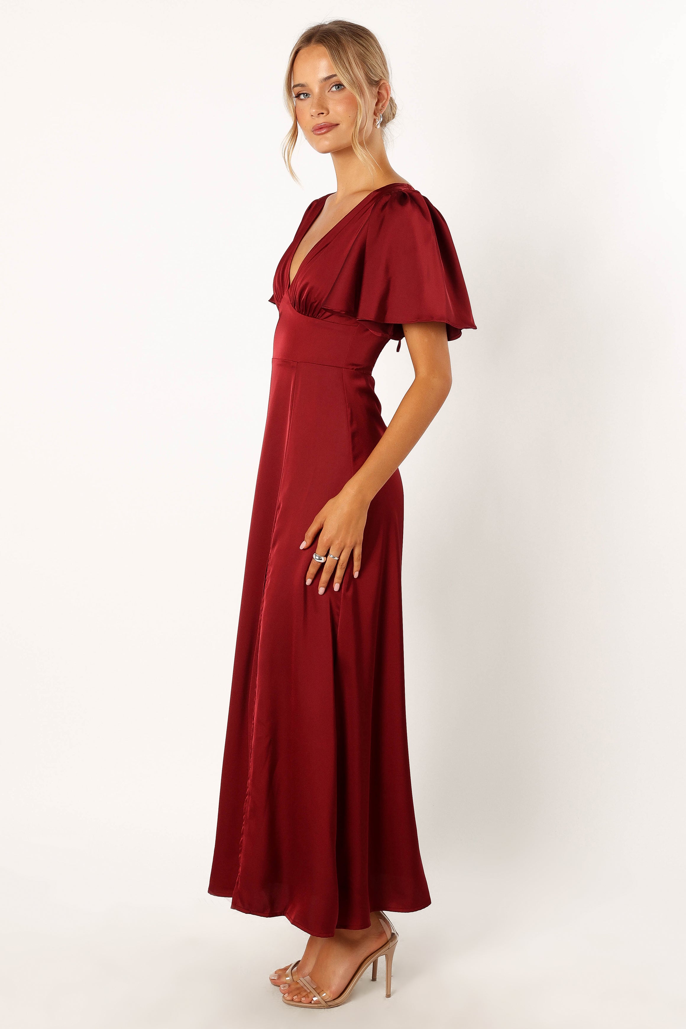 DRESSES @Casper Maxi Dress - Wine