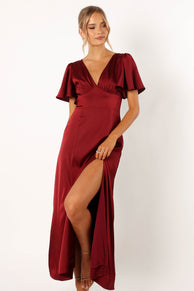 DRESSES @Casper Maxi Dress - Wine