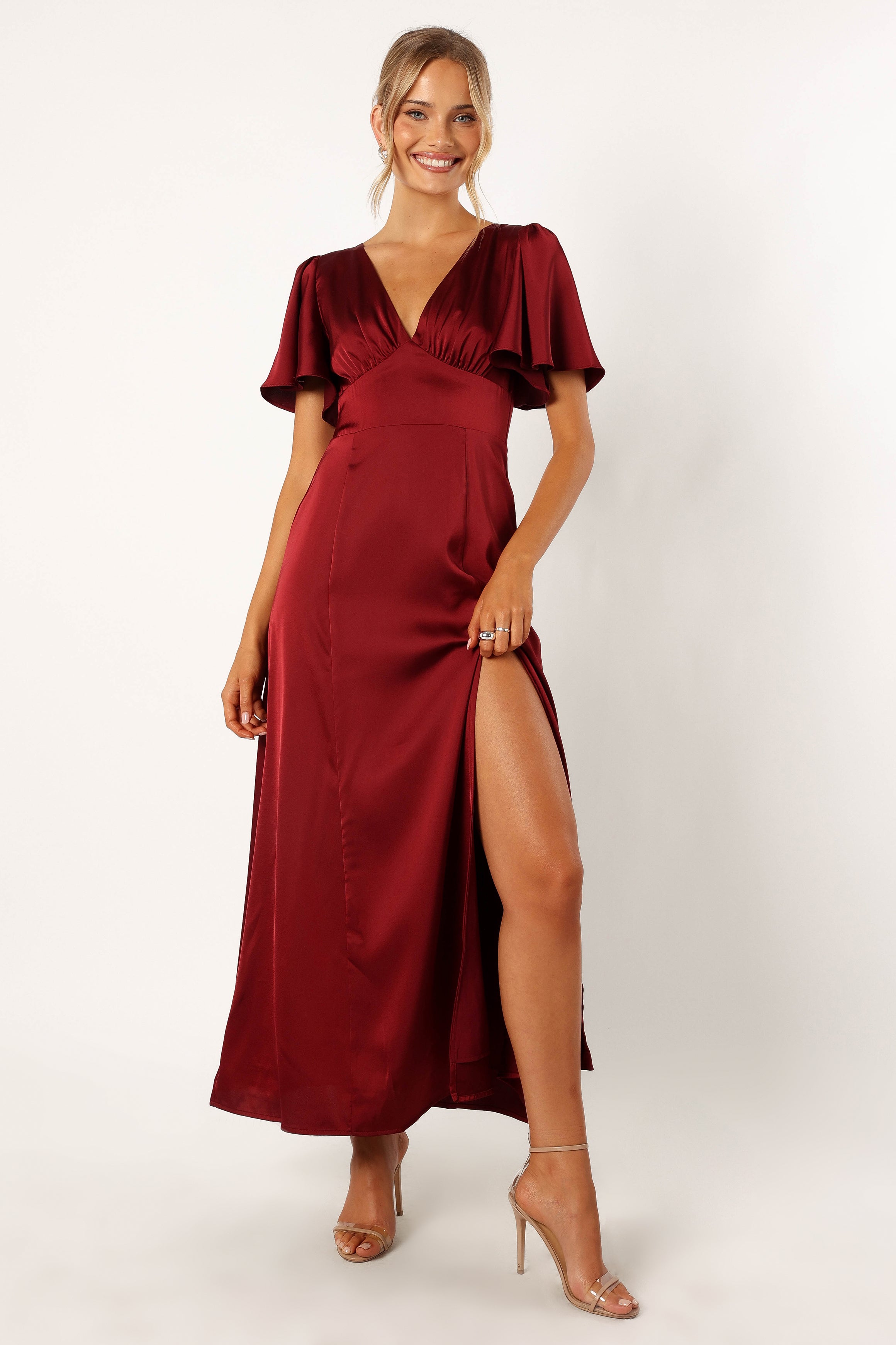 DRESSES @Casper Maxi Dress - Wine