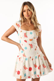 DRESSES @Cassia Mini Dress - Multi Floral