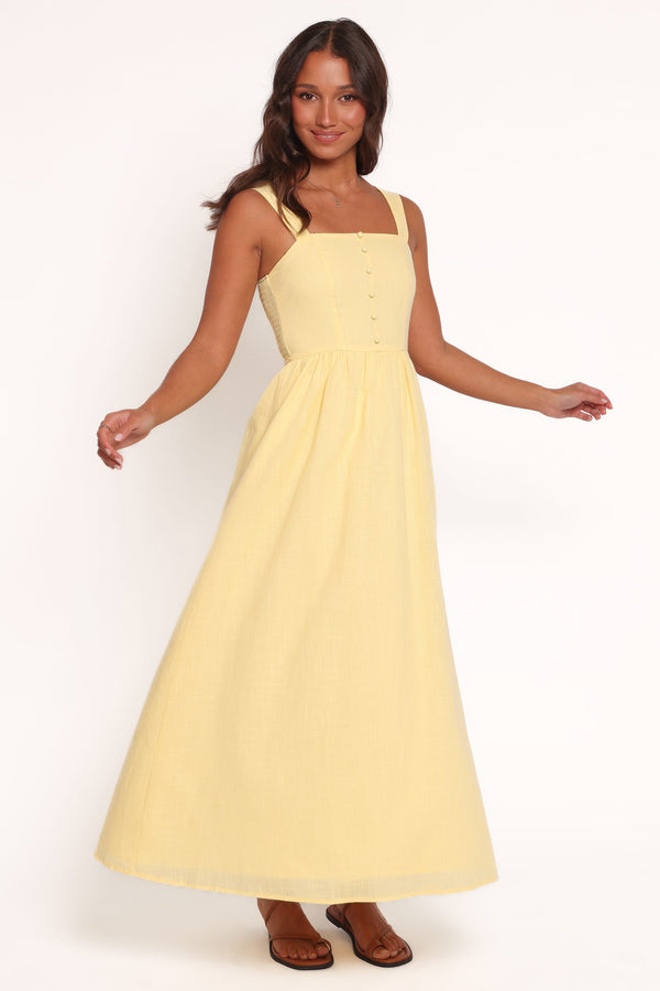 Kinslee Midi Dress - White