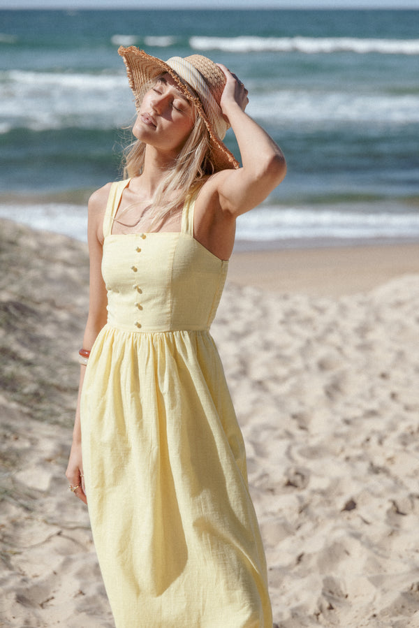 DRESSES Caty Maxi Dress - Yellow