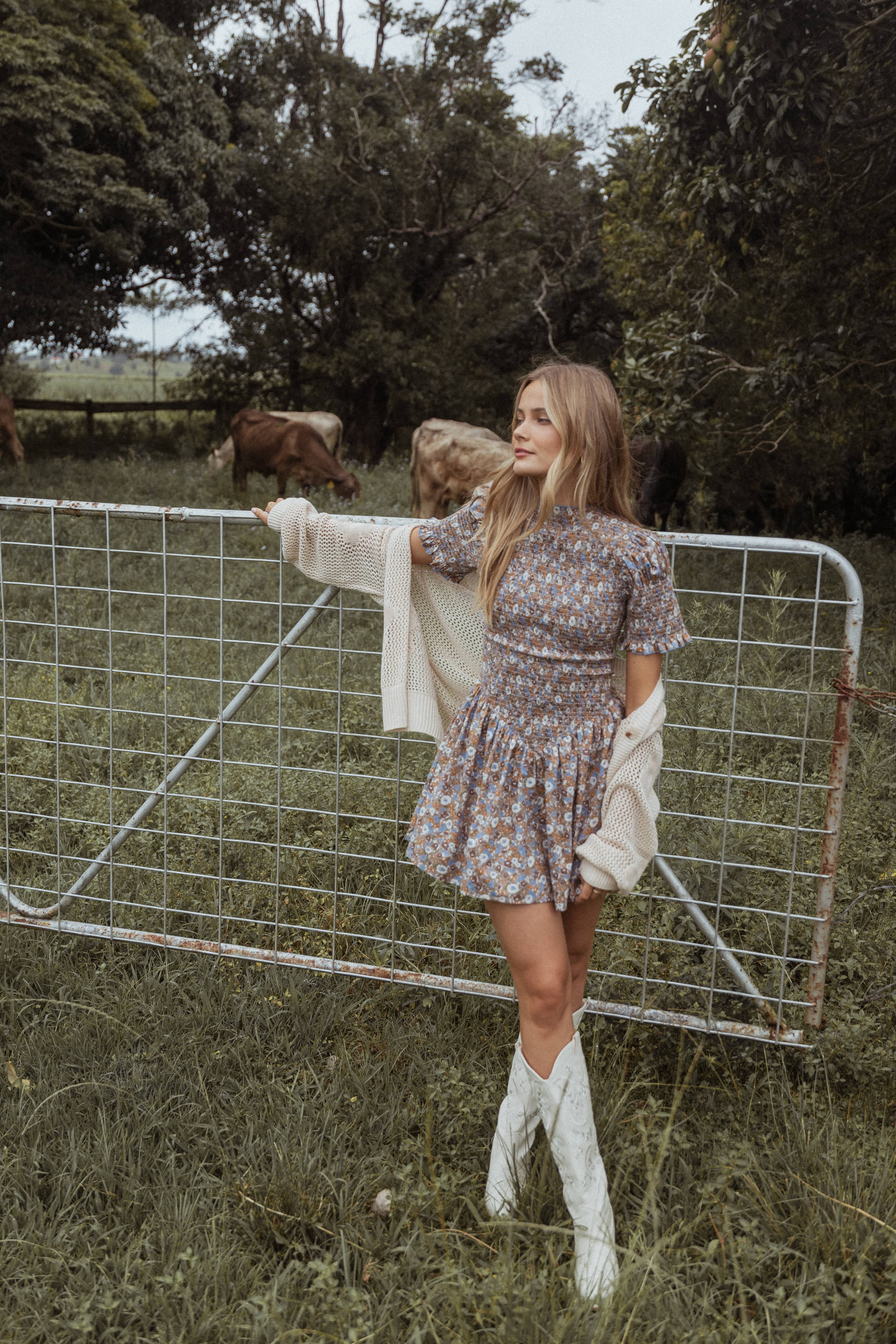 DRESSES Celine Mini Dress - Floral