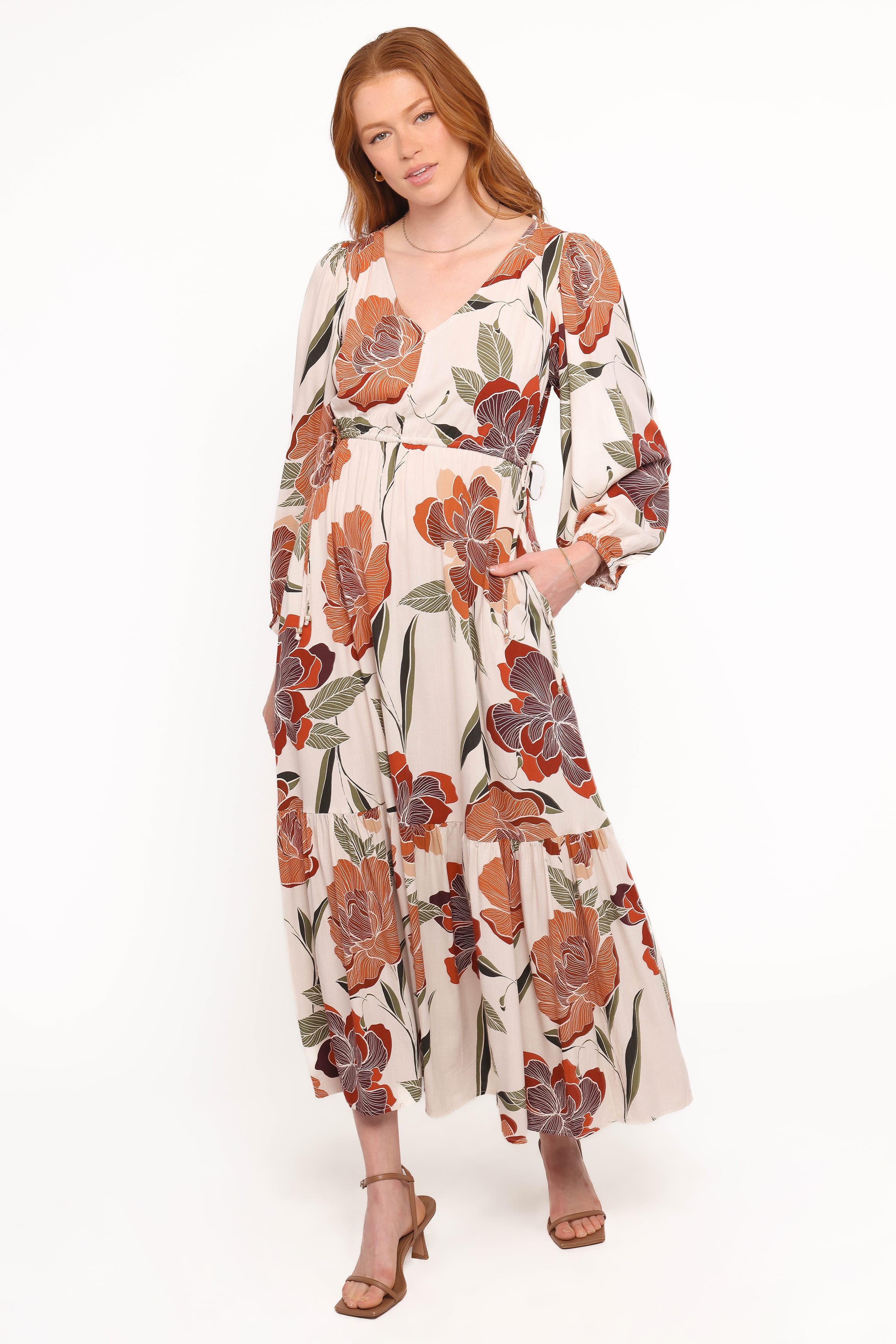 DRESSES Cerwin Midi Dress - Fall Floral
